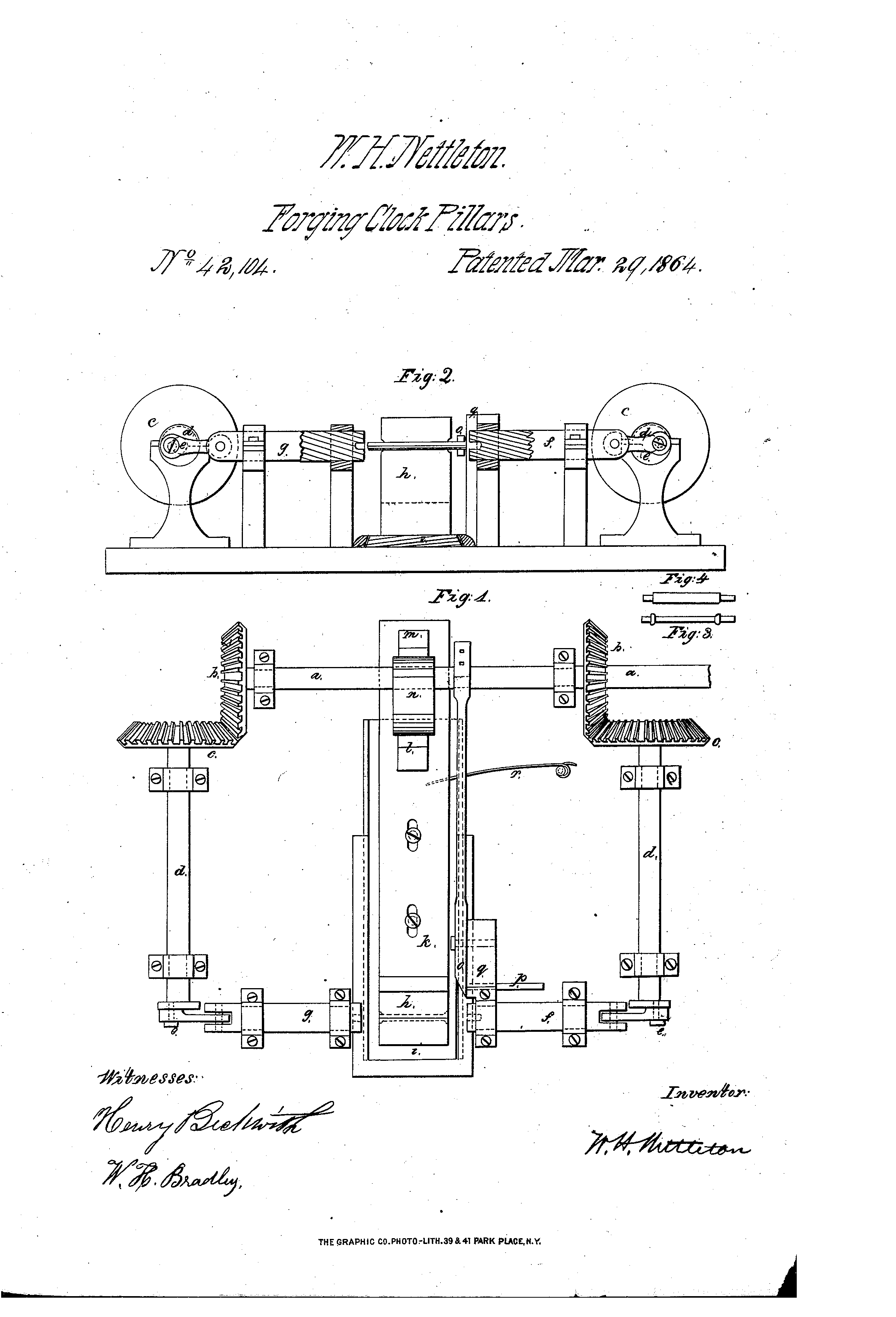 Machine Clock Pillar