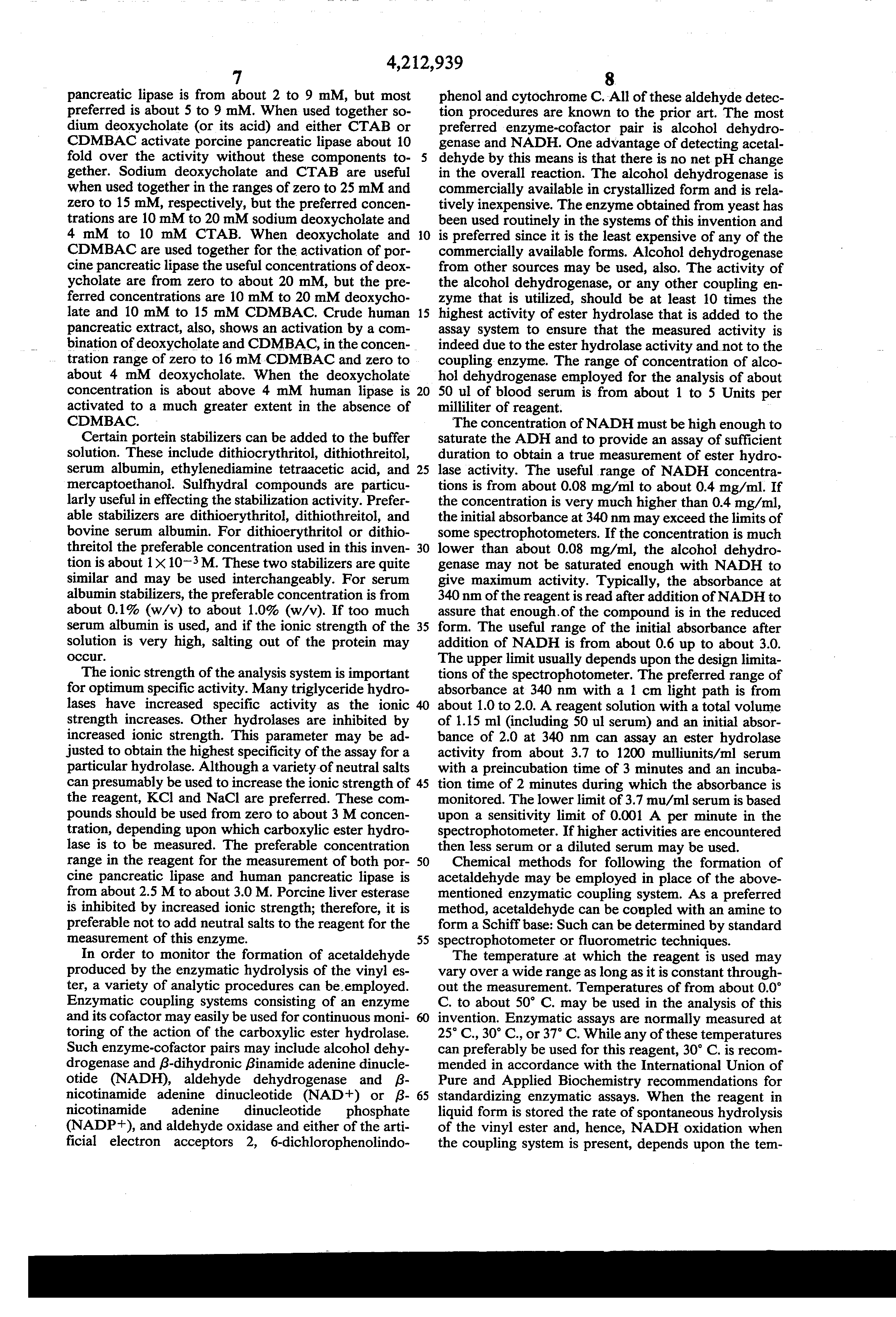 substrate solution for carboxylic ester hydrolase determination