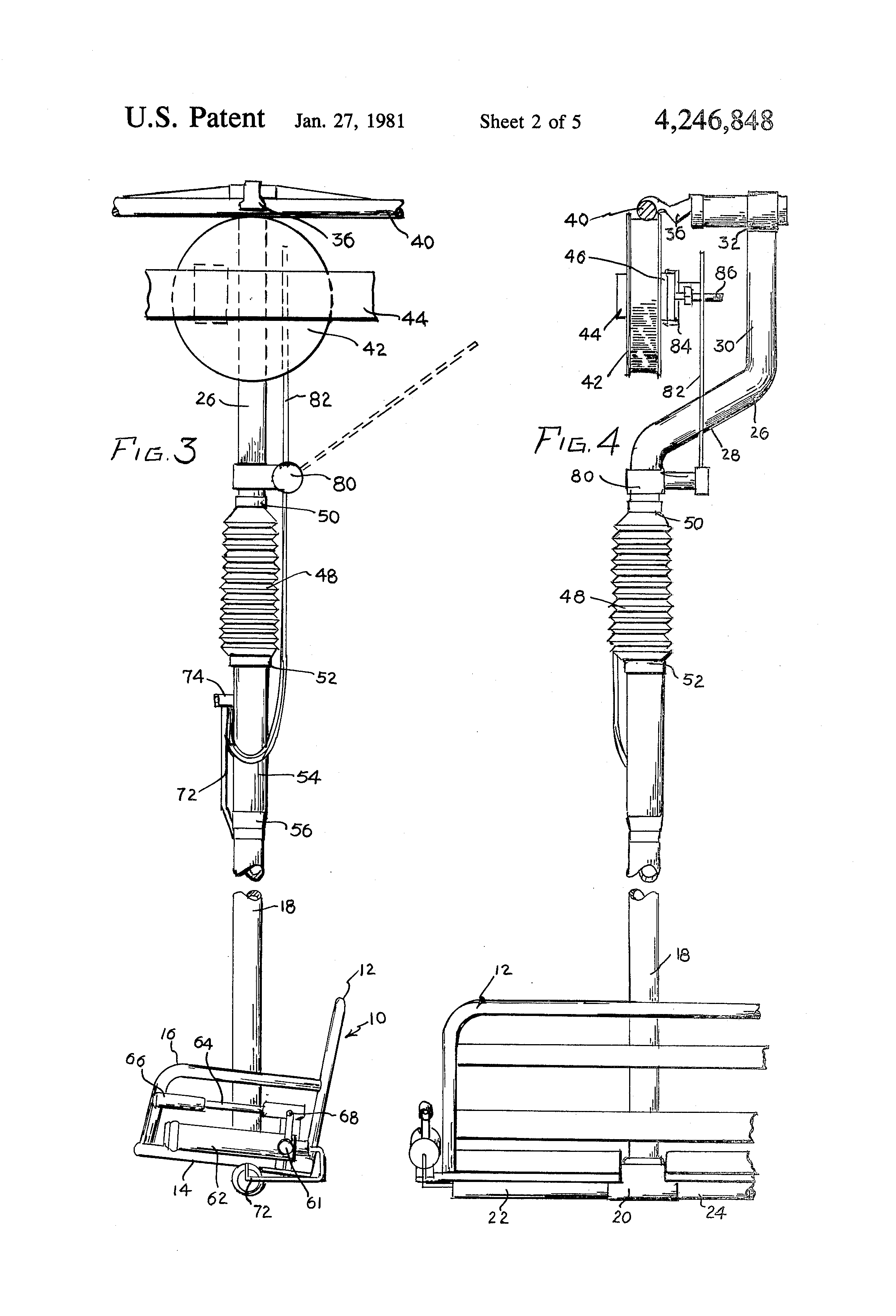 Patent US4246848 - Ski lift with swivel chair - Google Patents