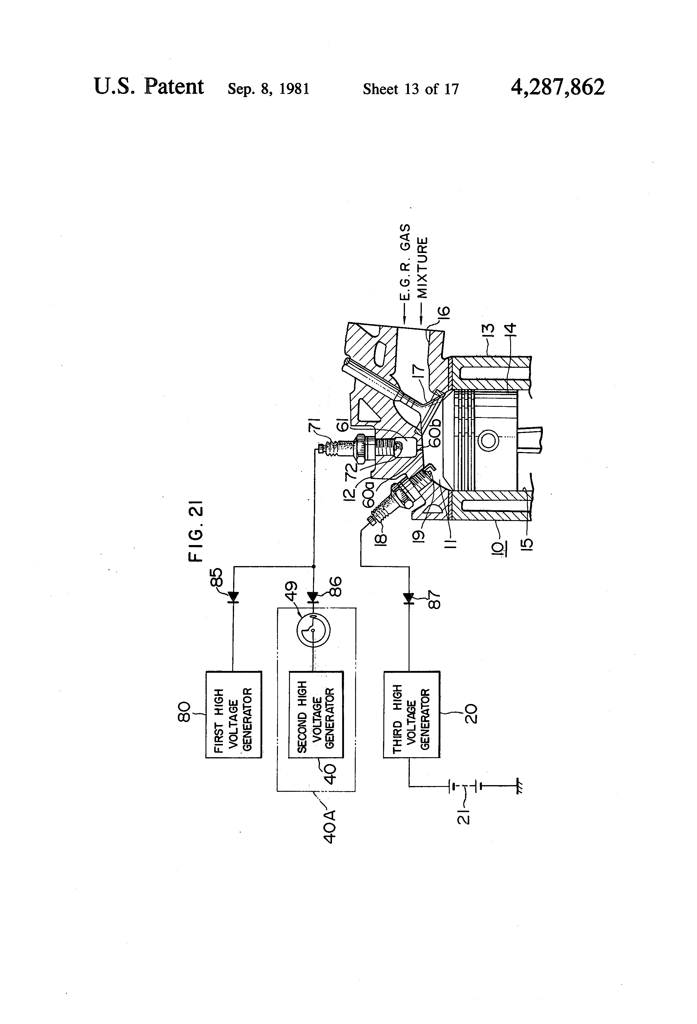 Patent US4287862 - Otto-cycle internal combustion engine - Google Patents