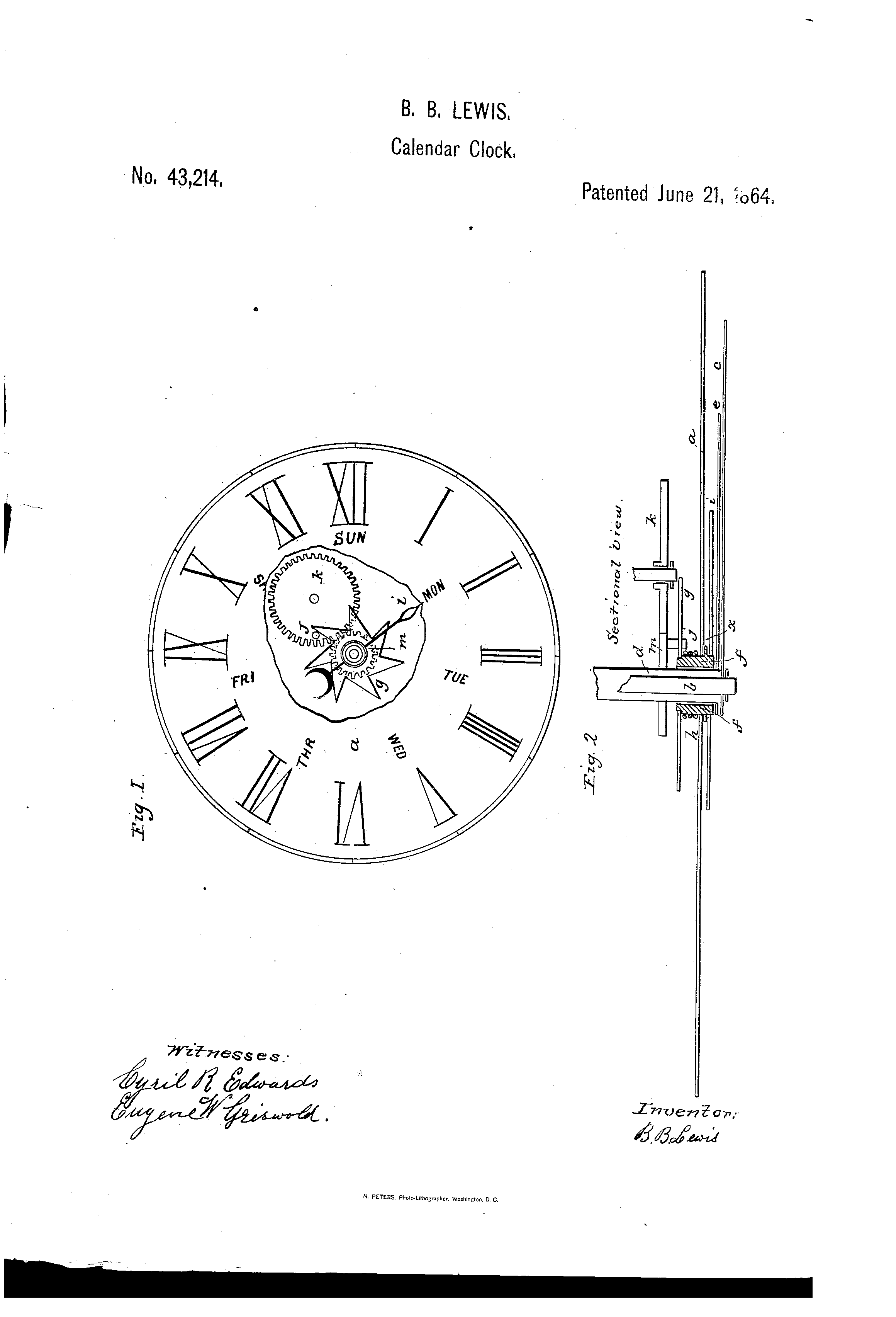 Clock Calendar