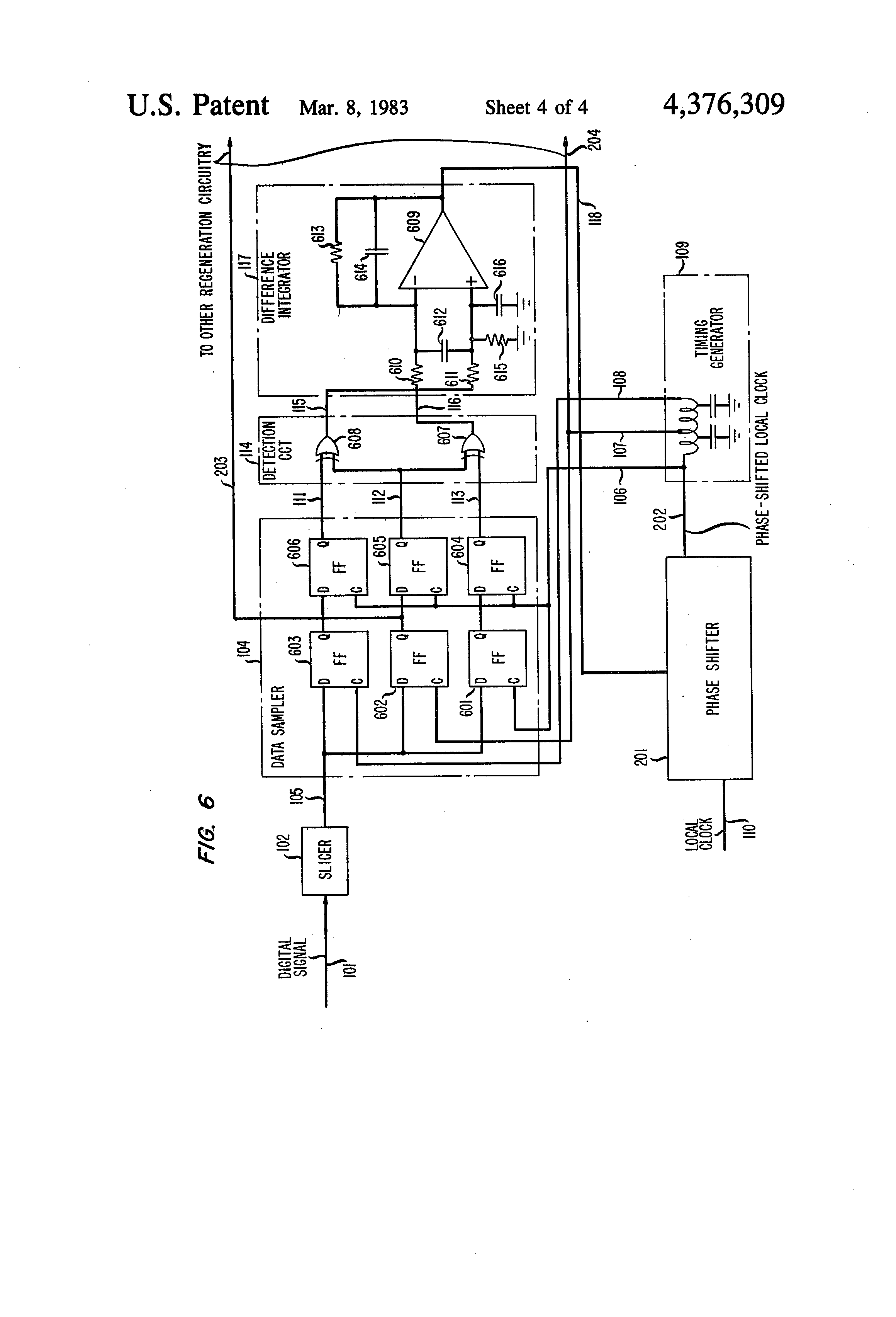 Patent US4376309 - Method and apparatus for signal-eye tracking in