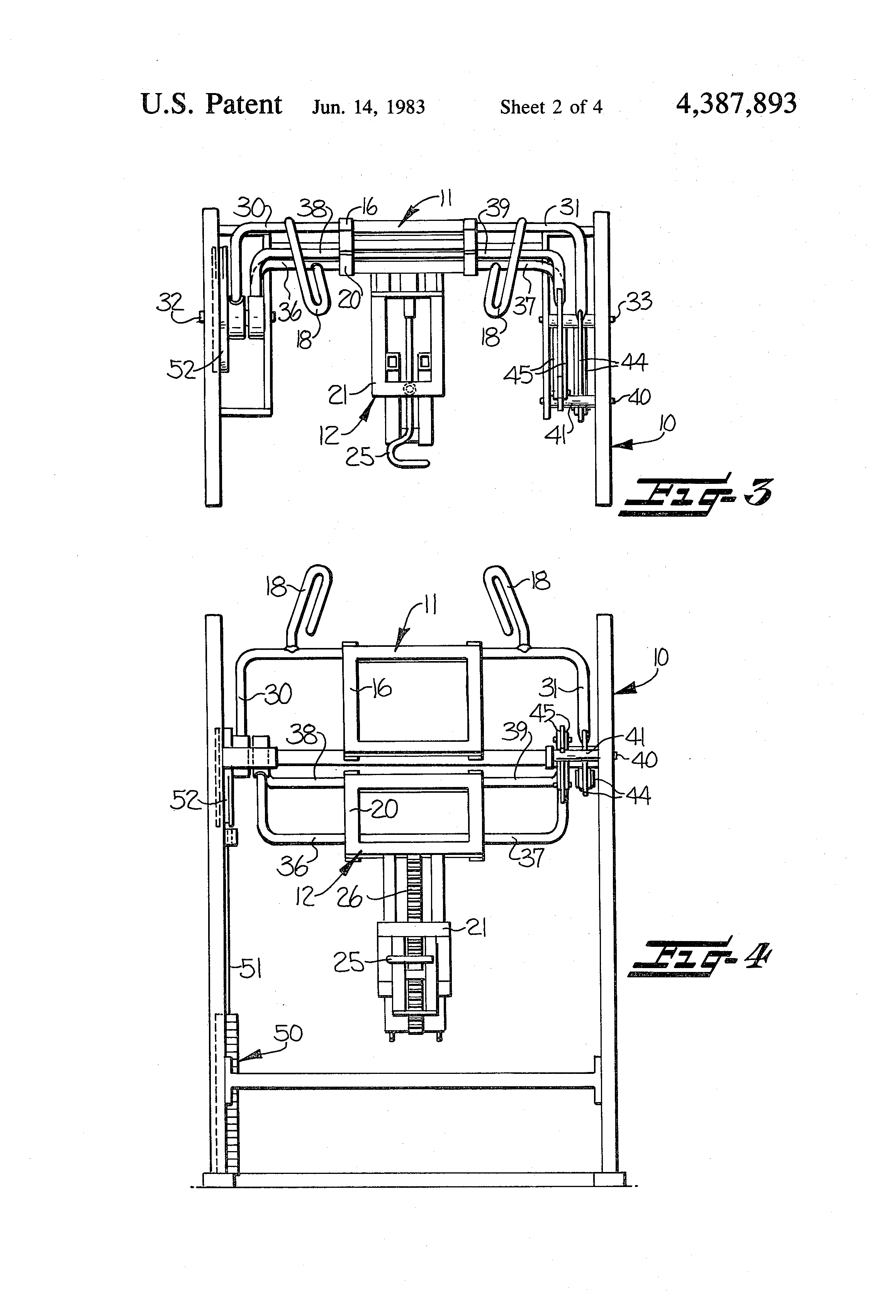 Patent US4387893 Abdominal weight lifting apparatus Google Patentsuche