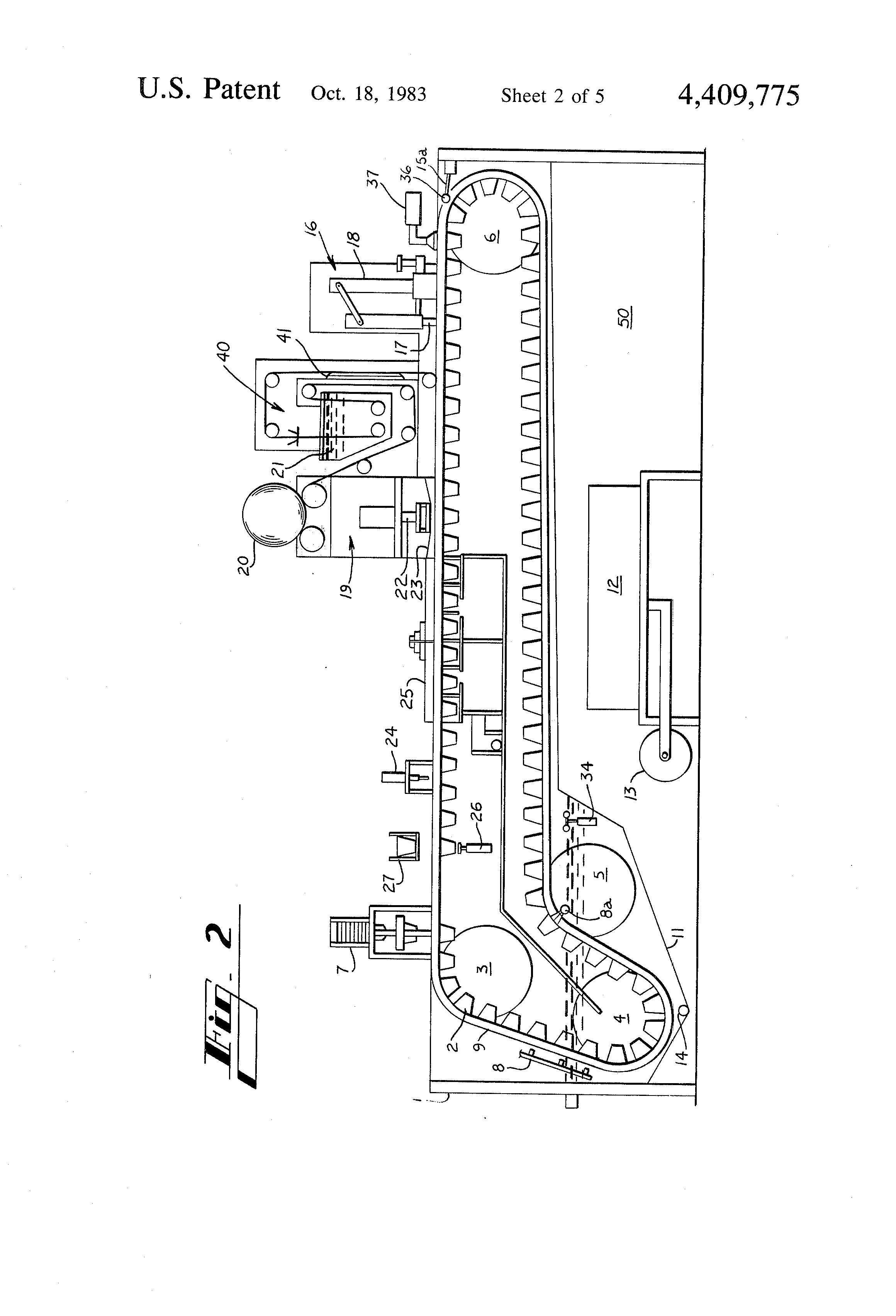 Patente US4409775 - Apparatus for the aseptic packing of high acid food