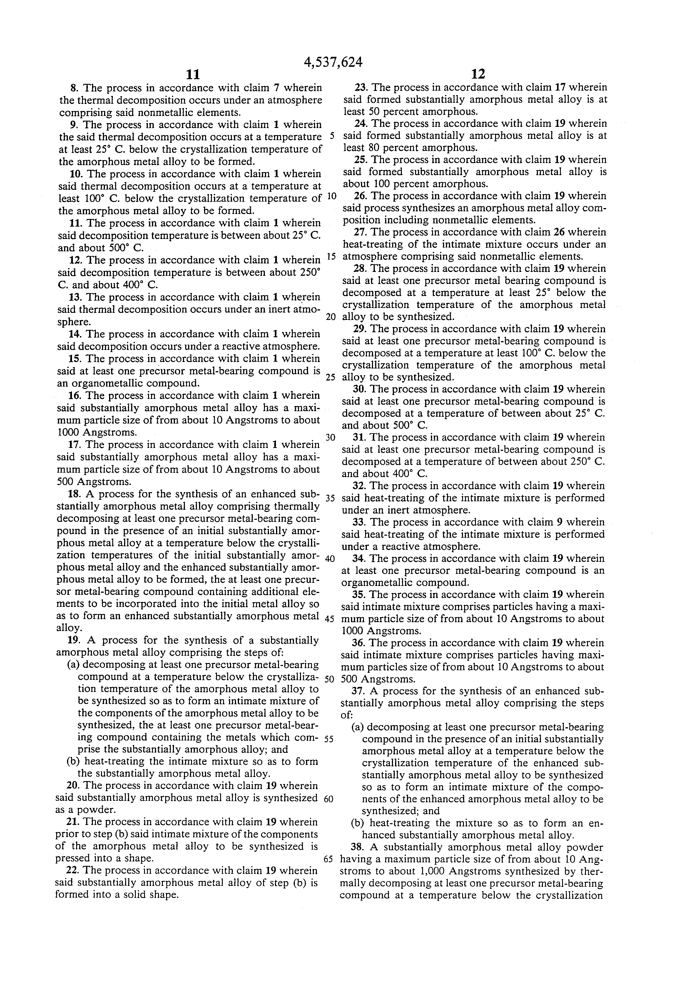 amorphous metal alloy powders and synthesis of same by solid