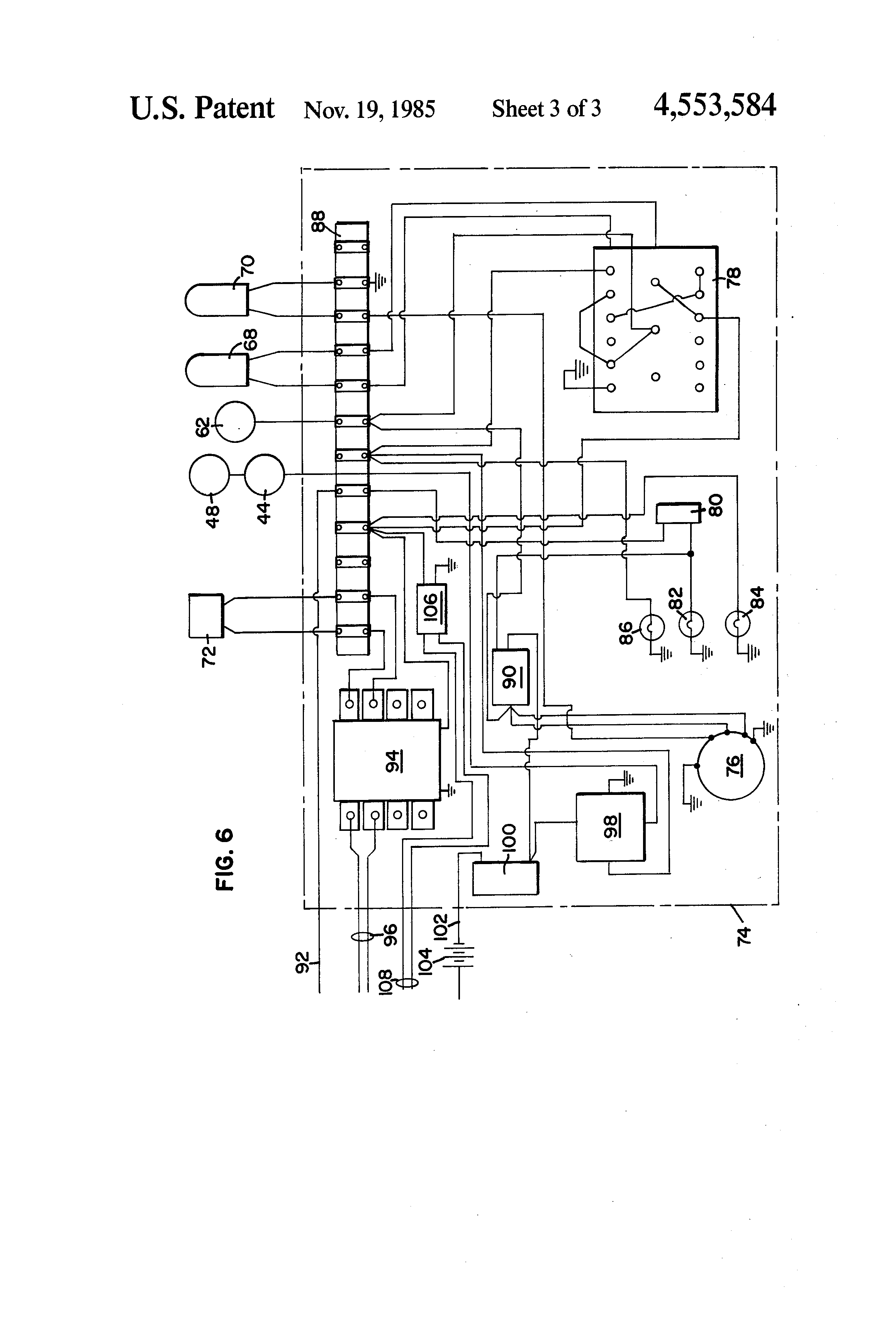 Patent Us4553584 Air Exchanger System