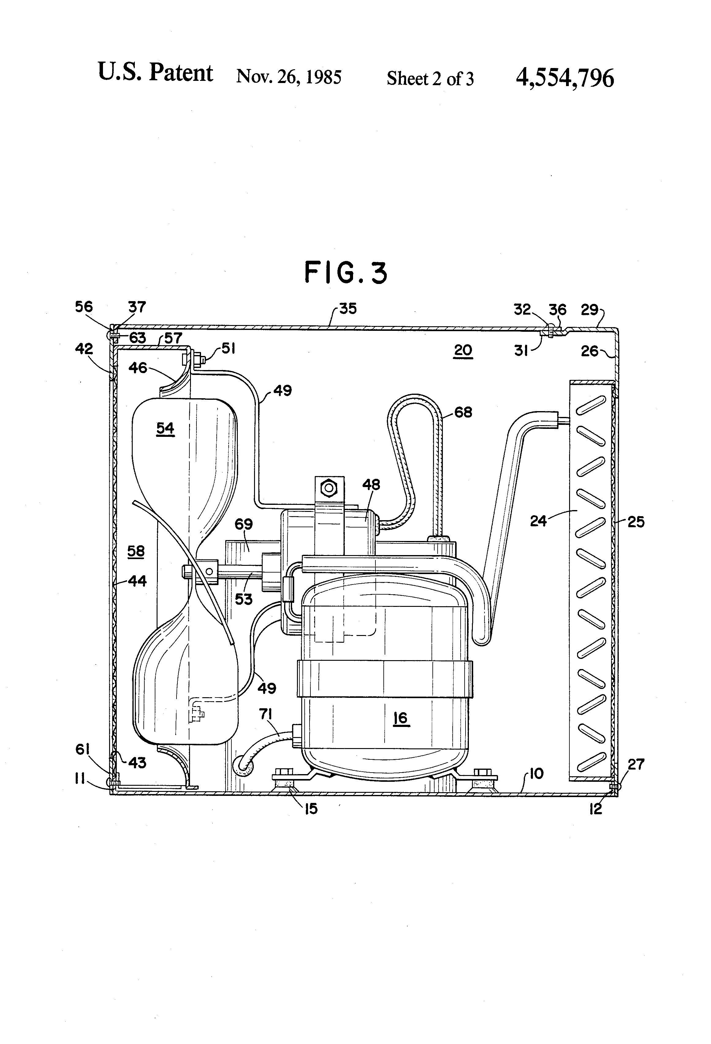 Patent US4554796 Split System Air Conditioner Google Patents