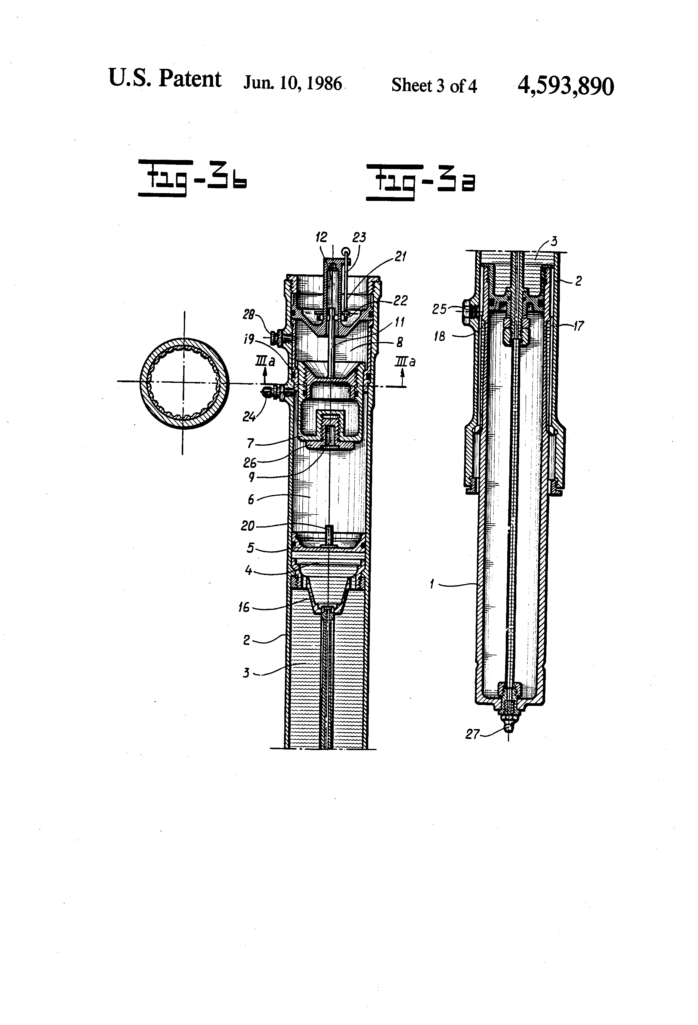 Patent US4593890 - Double acting oleo pneumatic shock absorber - Google ...