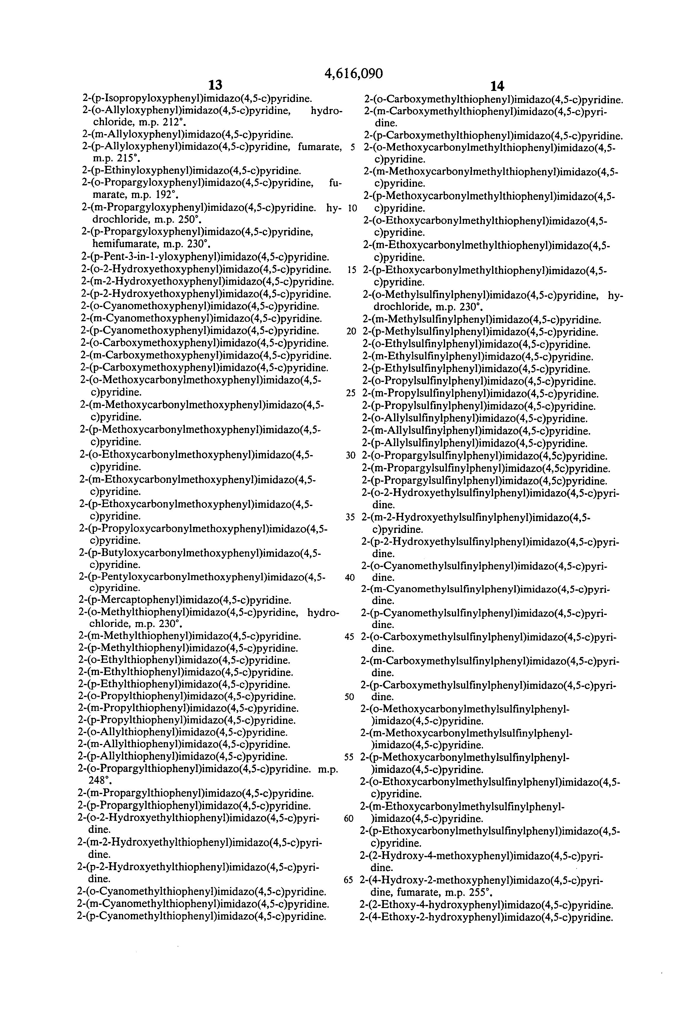 inotropic, hypotensive and antiulcer agents