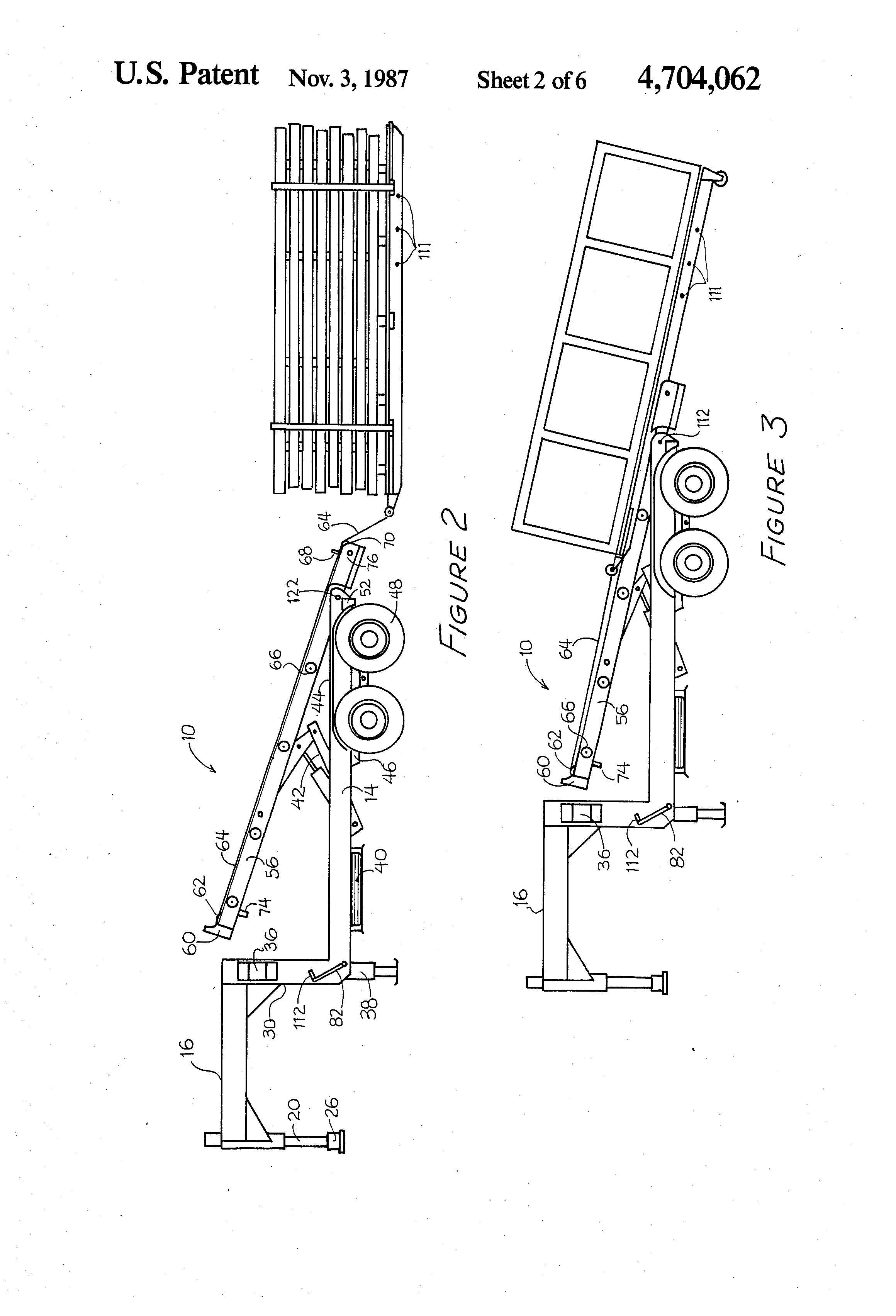 Patent US4704062 Self powered, rollon and rolloff trailer Google