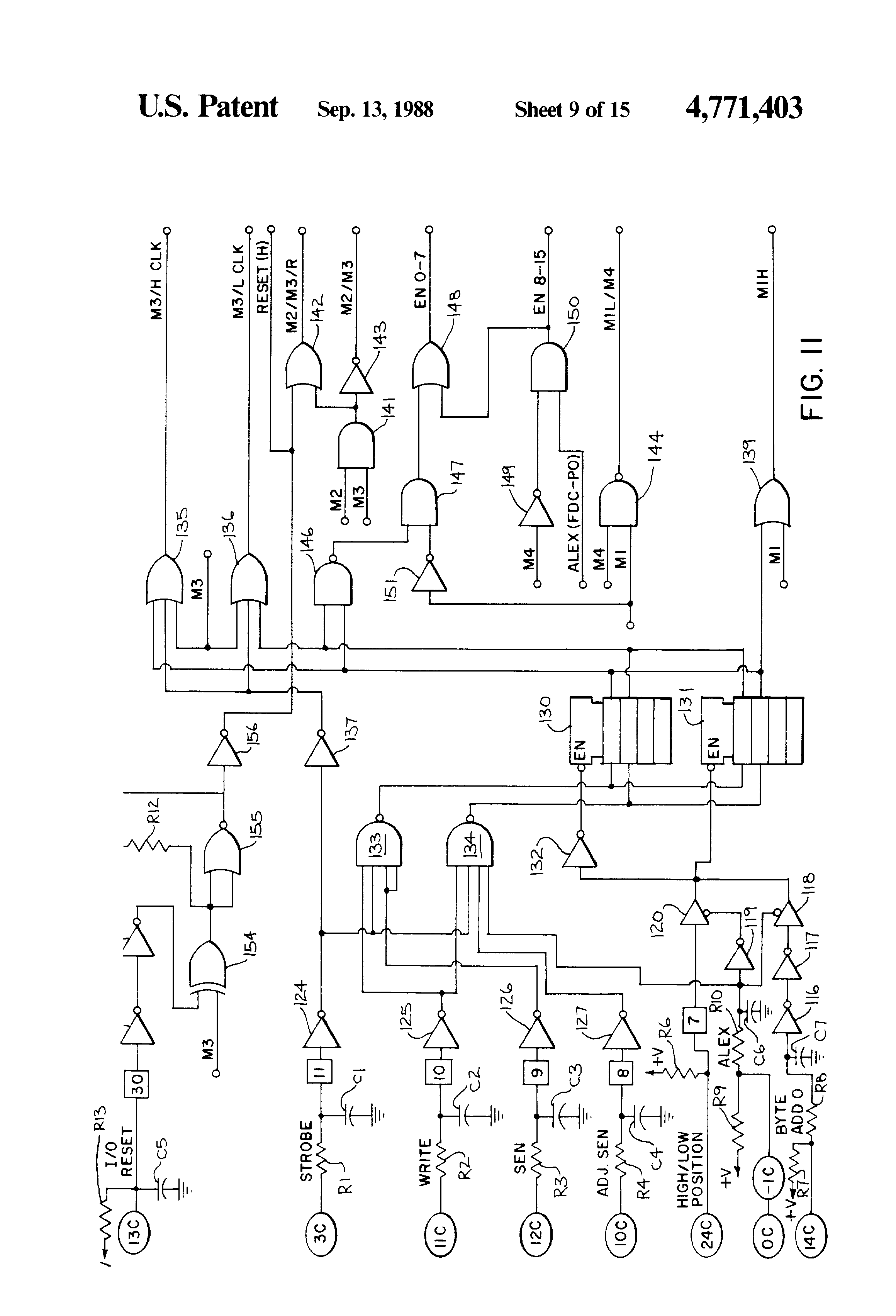 Patent US4771403 - I/O module with multi-function integrated circuits