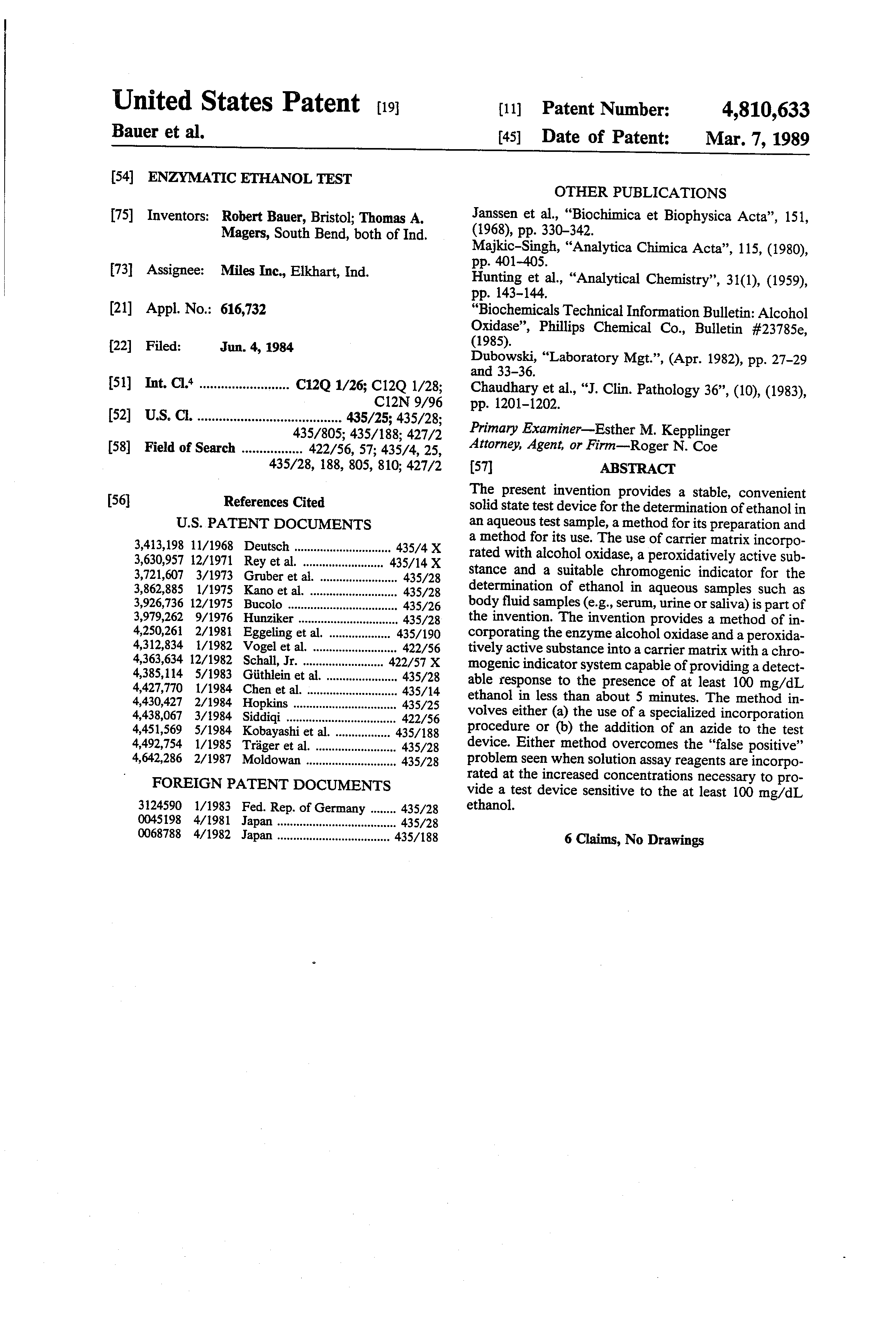 enzyme assay alcohol test Ethyl alcohol dot-mandated alcohol testing an overview regarding the history of immunoassays this homogenous enzyme assay was automated, didn’t require . enzyme assay alcohol test Ethyl alcohol dot-mandated alcohol testing an overview regarding the history of immunoassays this homogenous enzyme assay was automated, didn’t require .