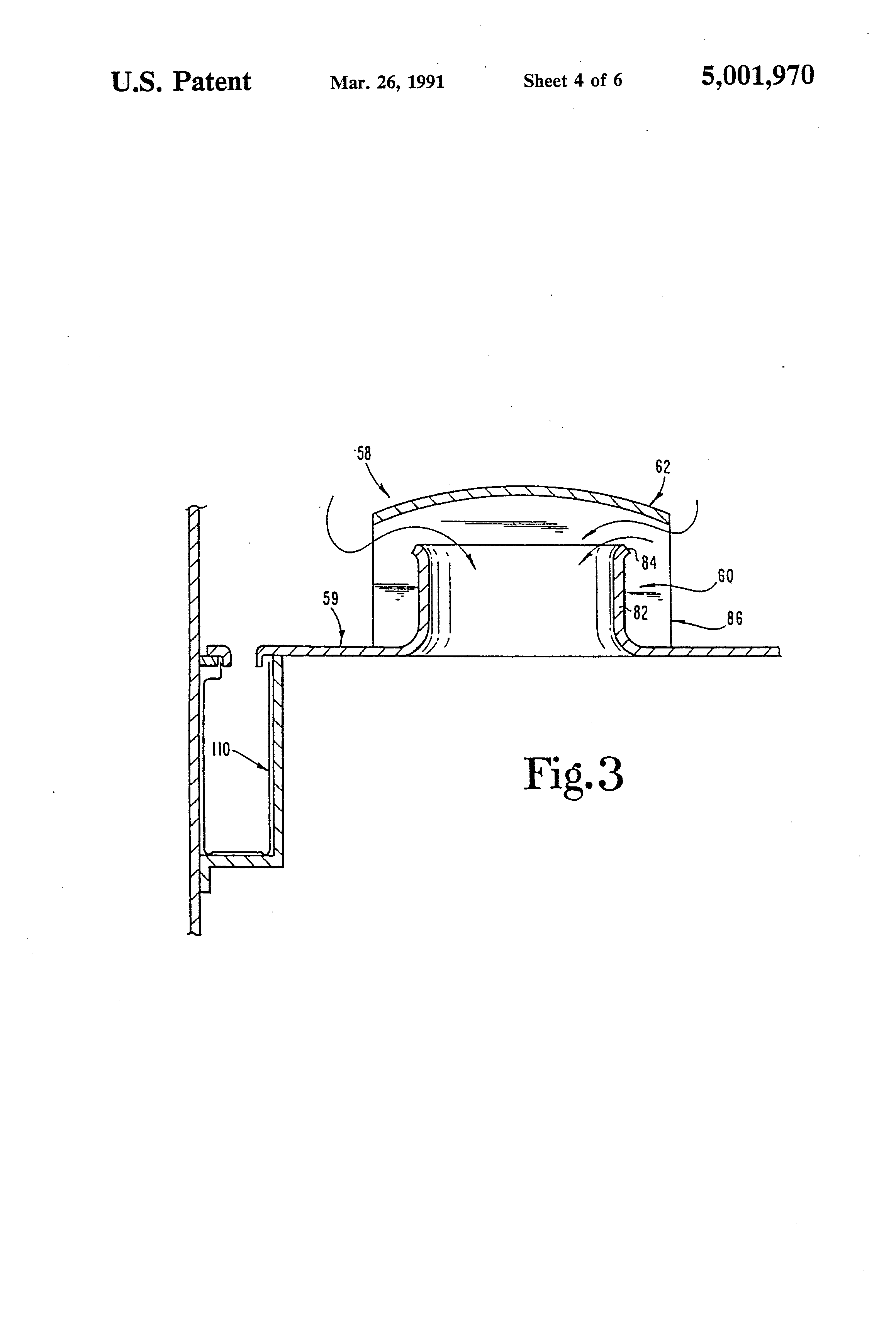 Patent US5001970 Grill exhaust system Google Patents