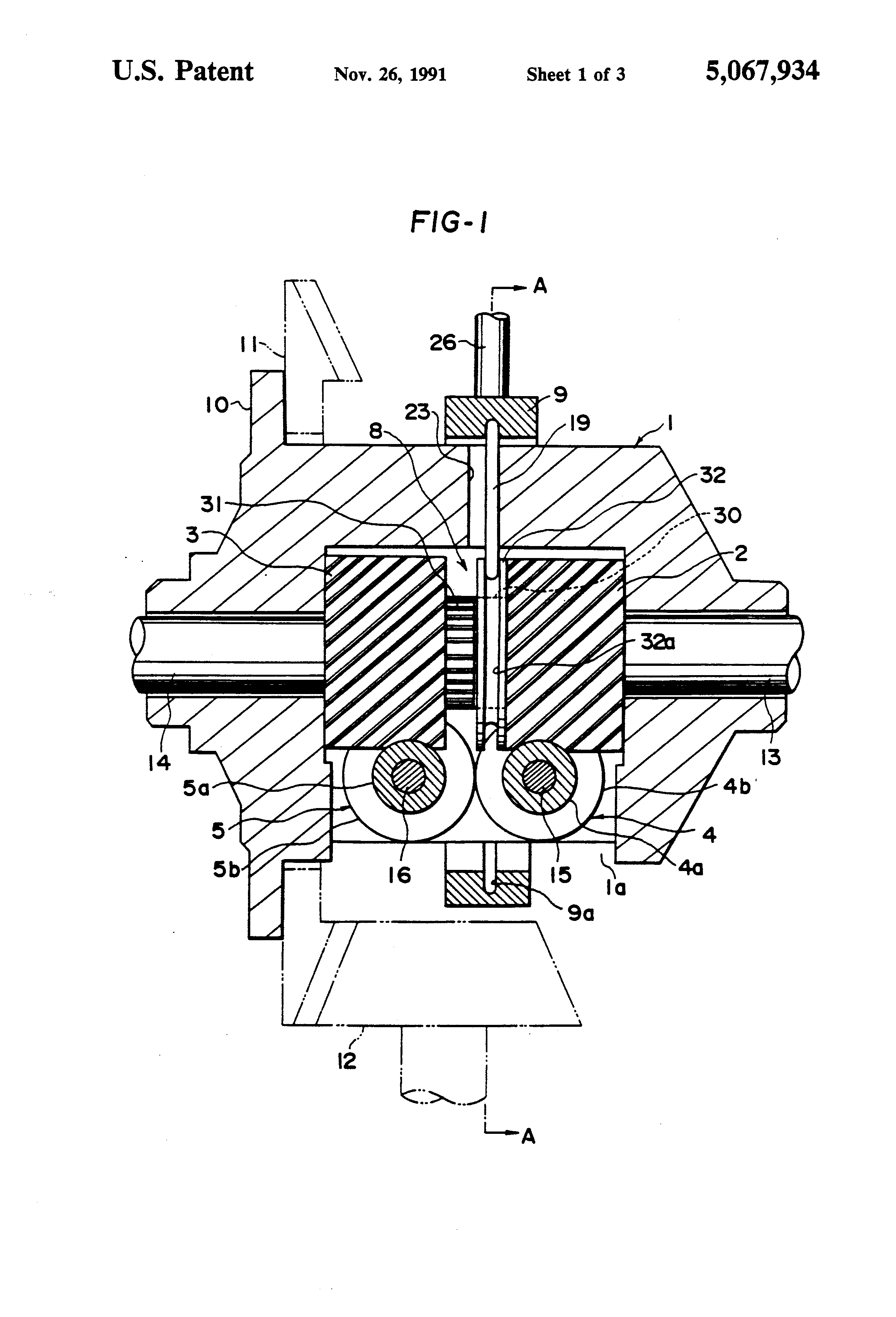 differential gear mechanism