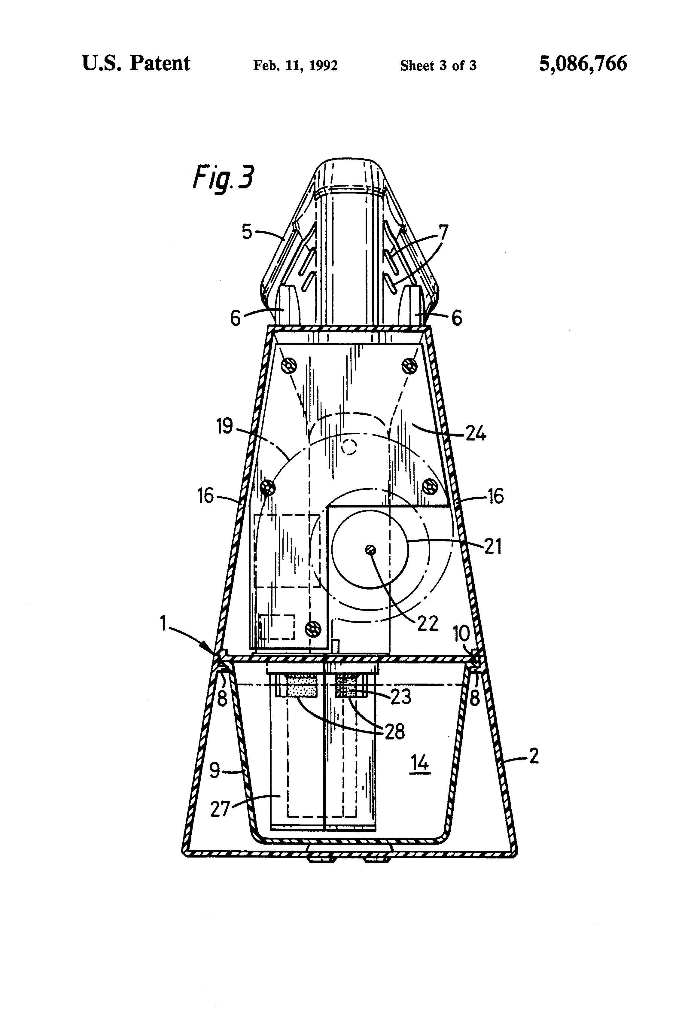 Patent US5086766 Medical breathing apparatus Google Patents