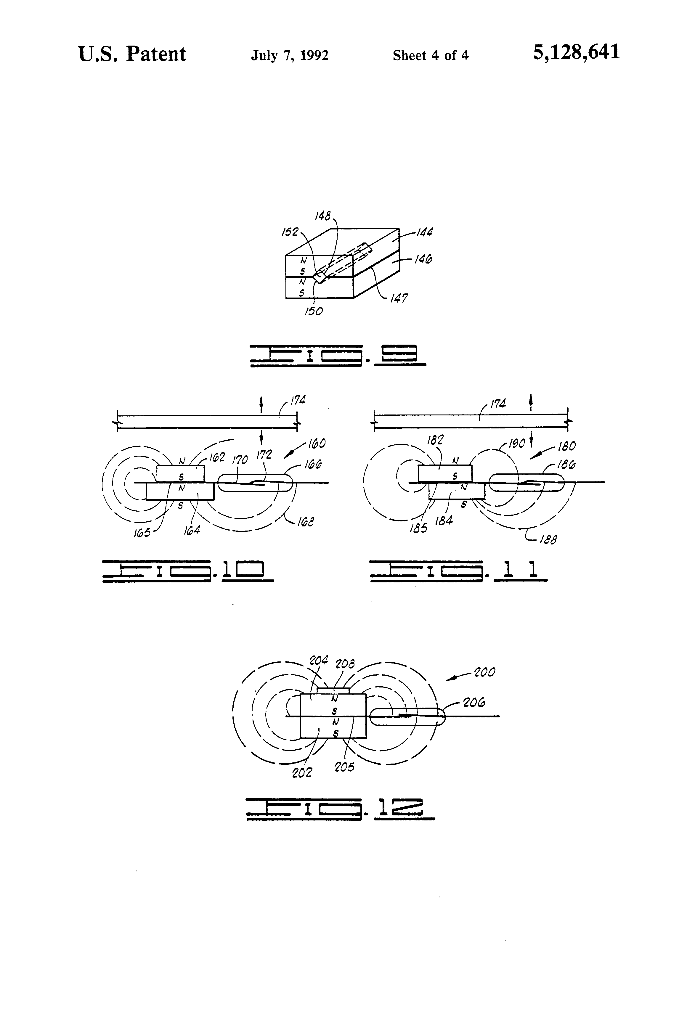 Patent US5128641 - Magnetic switches - Google Patents