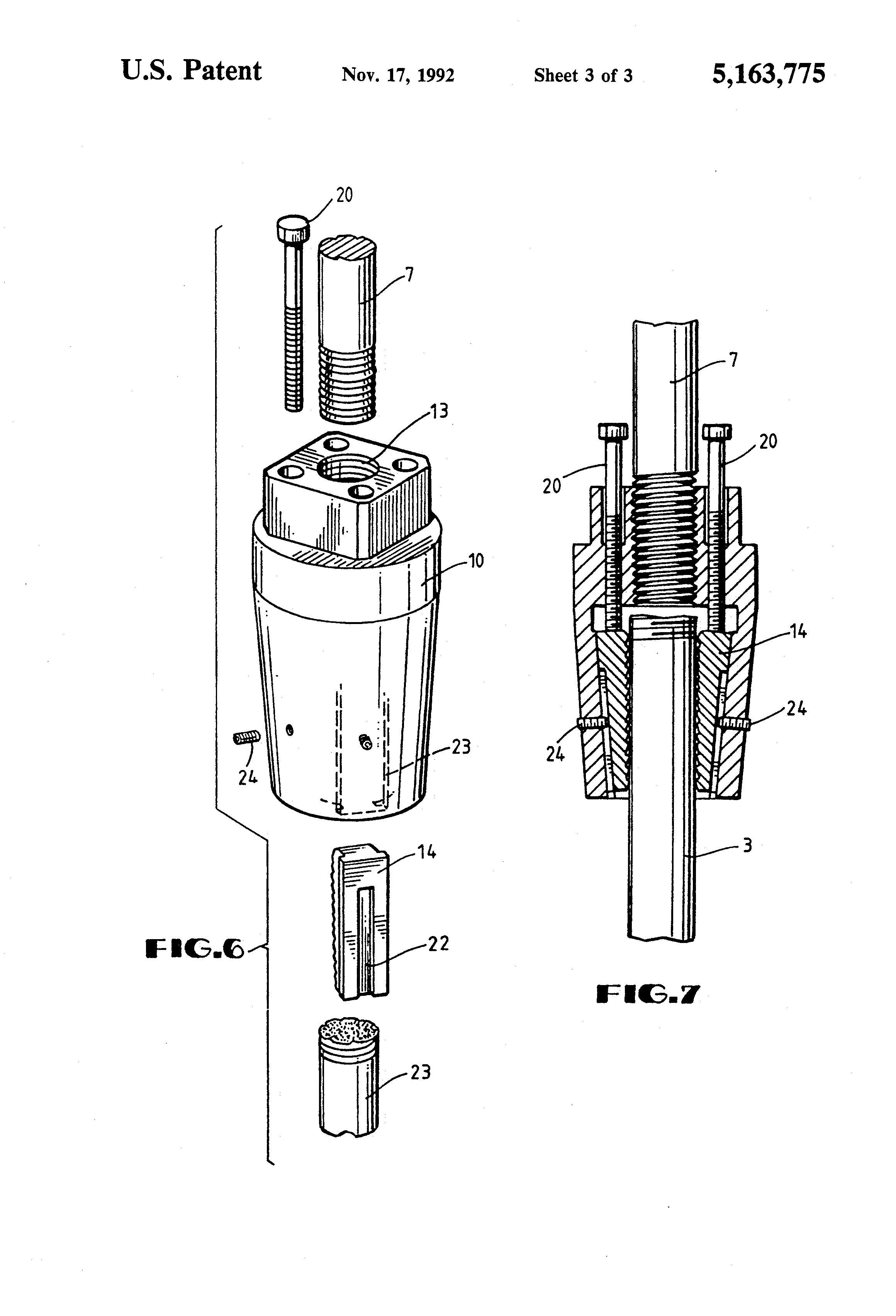 Patent US5163775 Anchor bolt repair coupling Google Patents