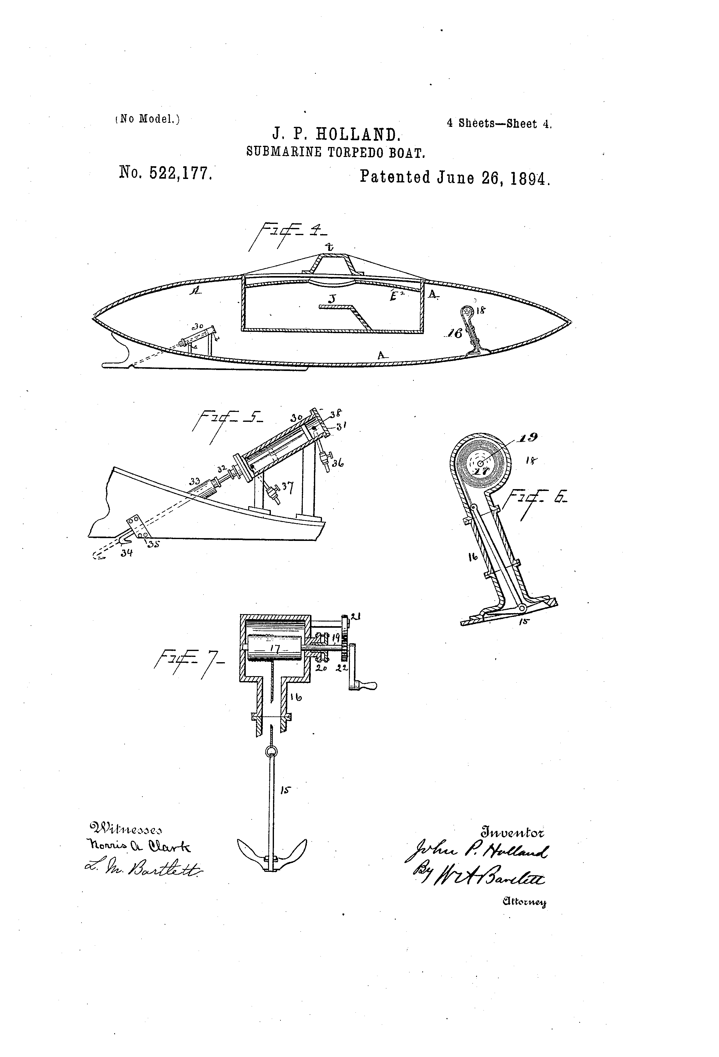 Patent US522177 holland Google Patents