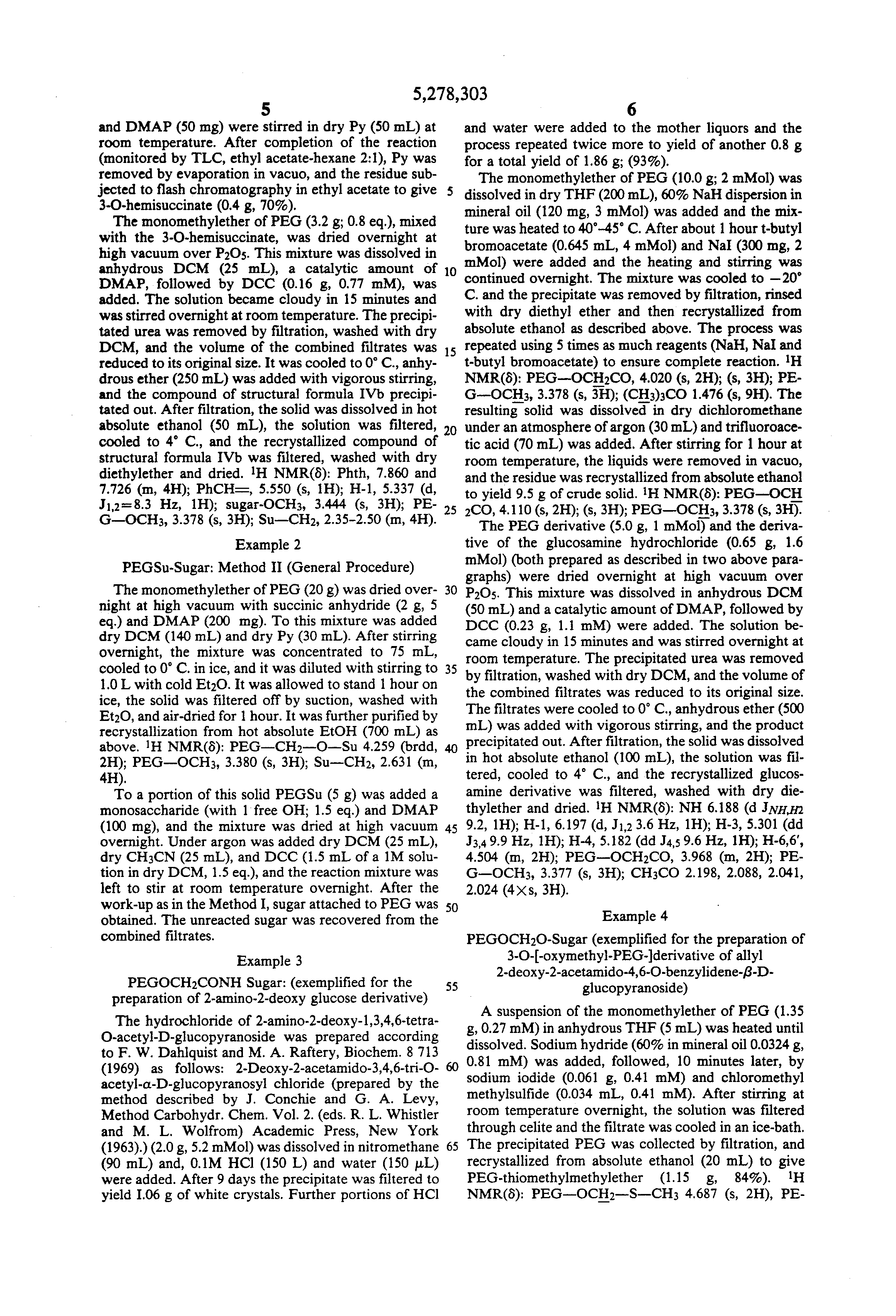 esterification, glycosylation
