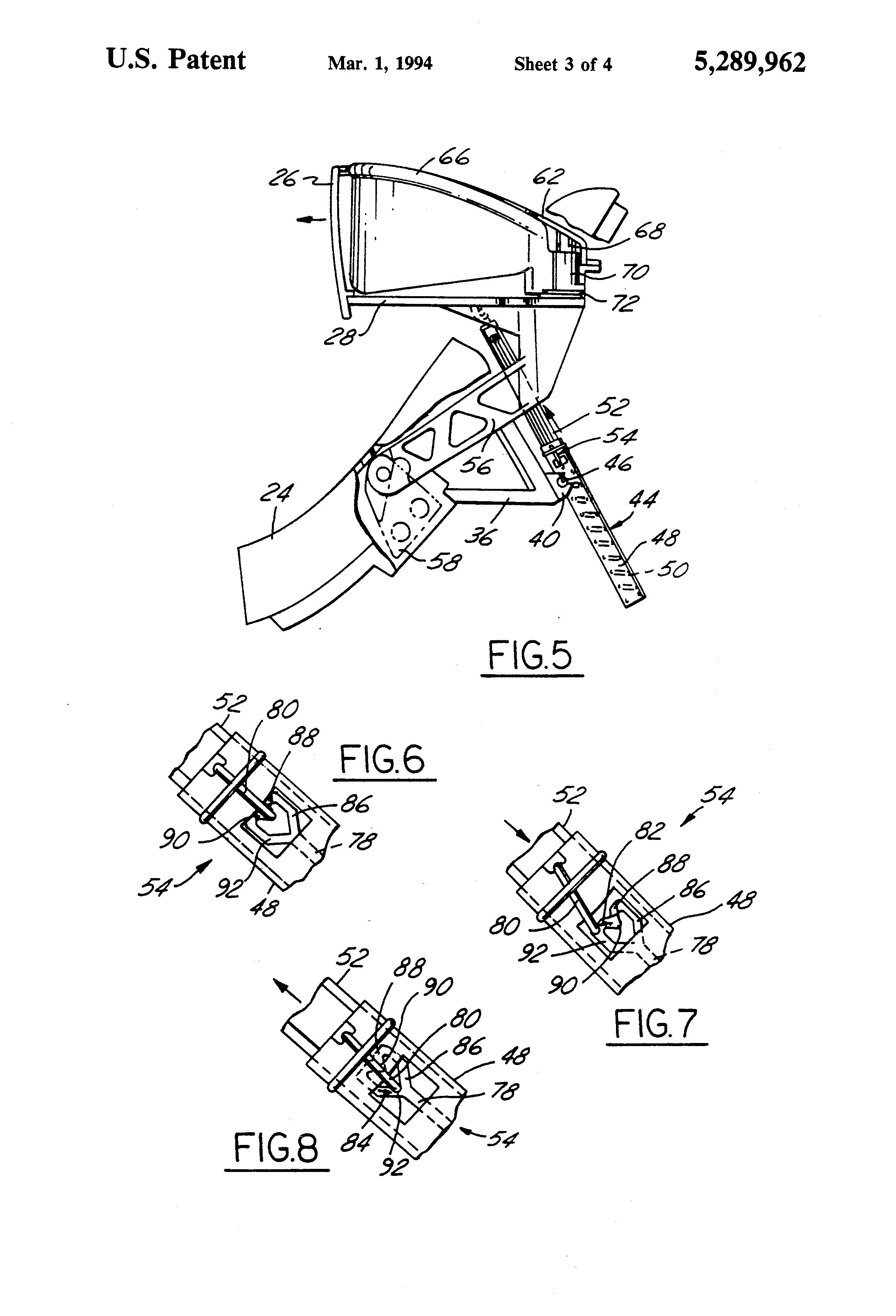 Patent US5289962 Cup holder Google Patents