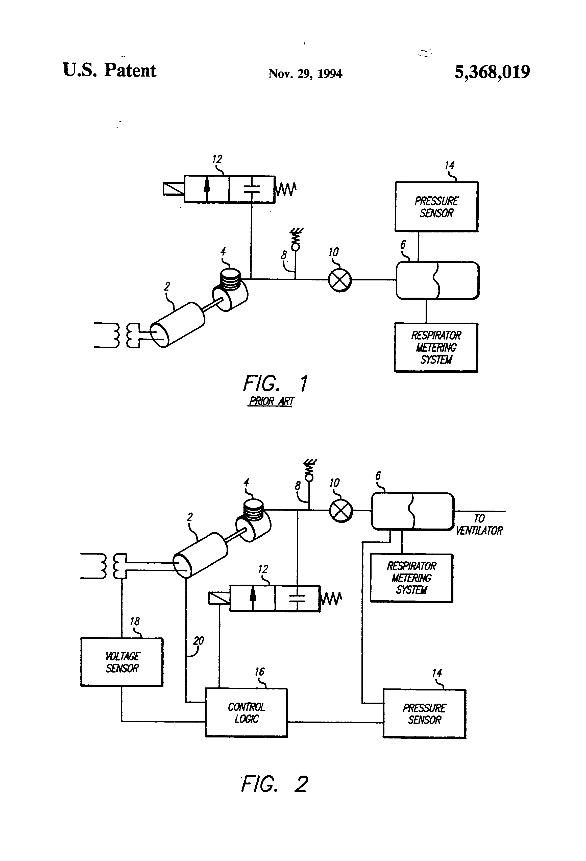 patent us5368019 system and method for operating a respiratorIngersoll Rand Air Compressor Wiring Diagram Patent Us4336001 Solid #4