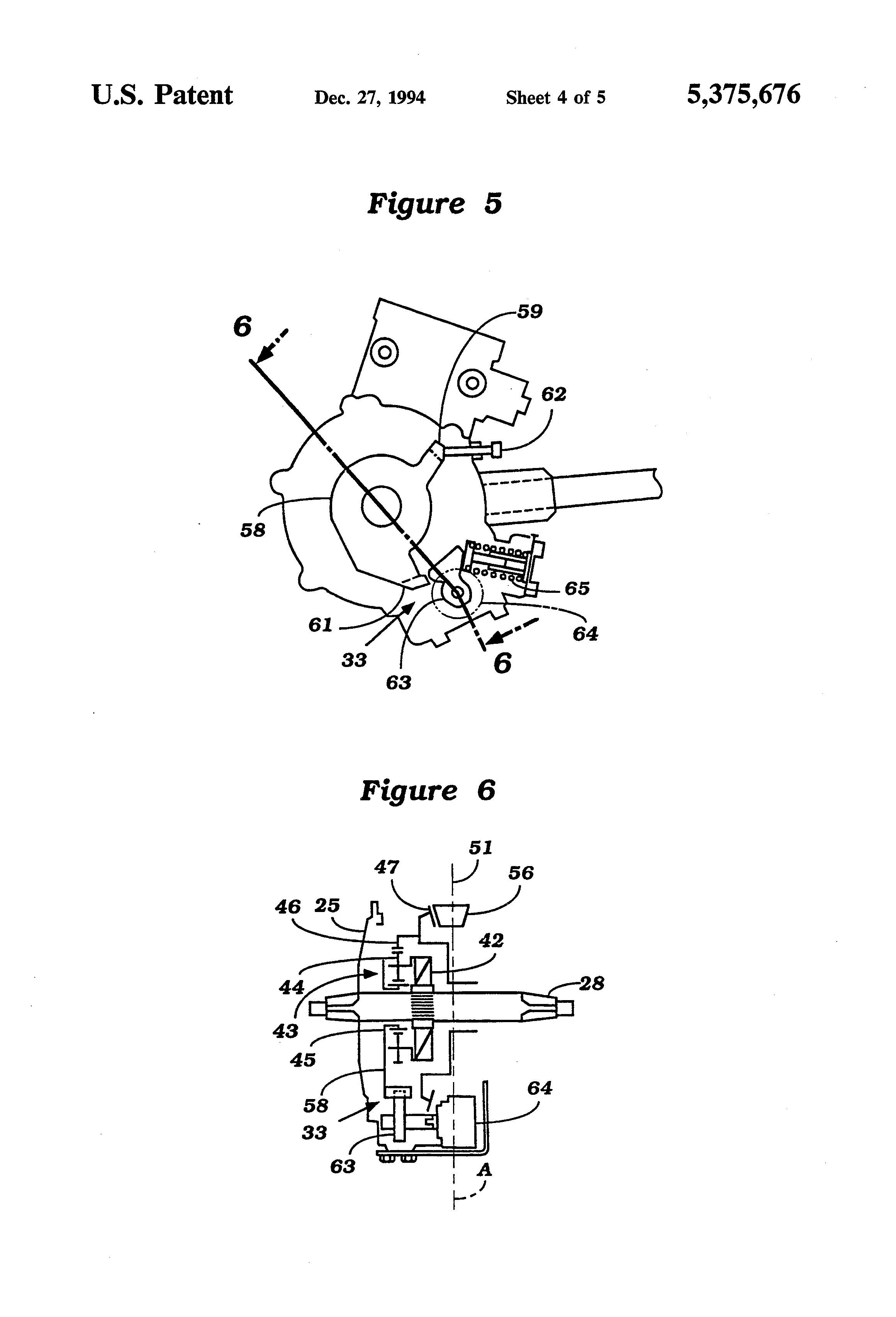 Patent US5375676 Bicycle with electric motor Google Patents
