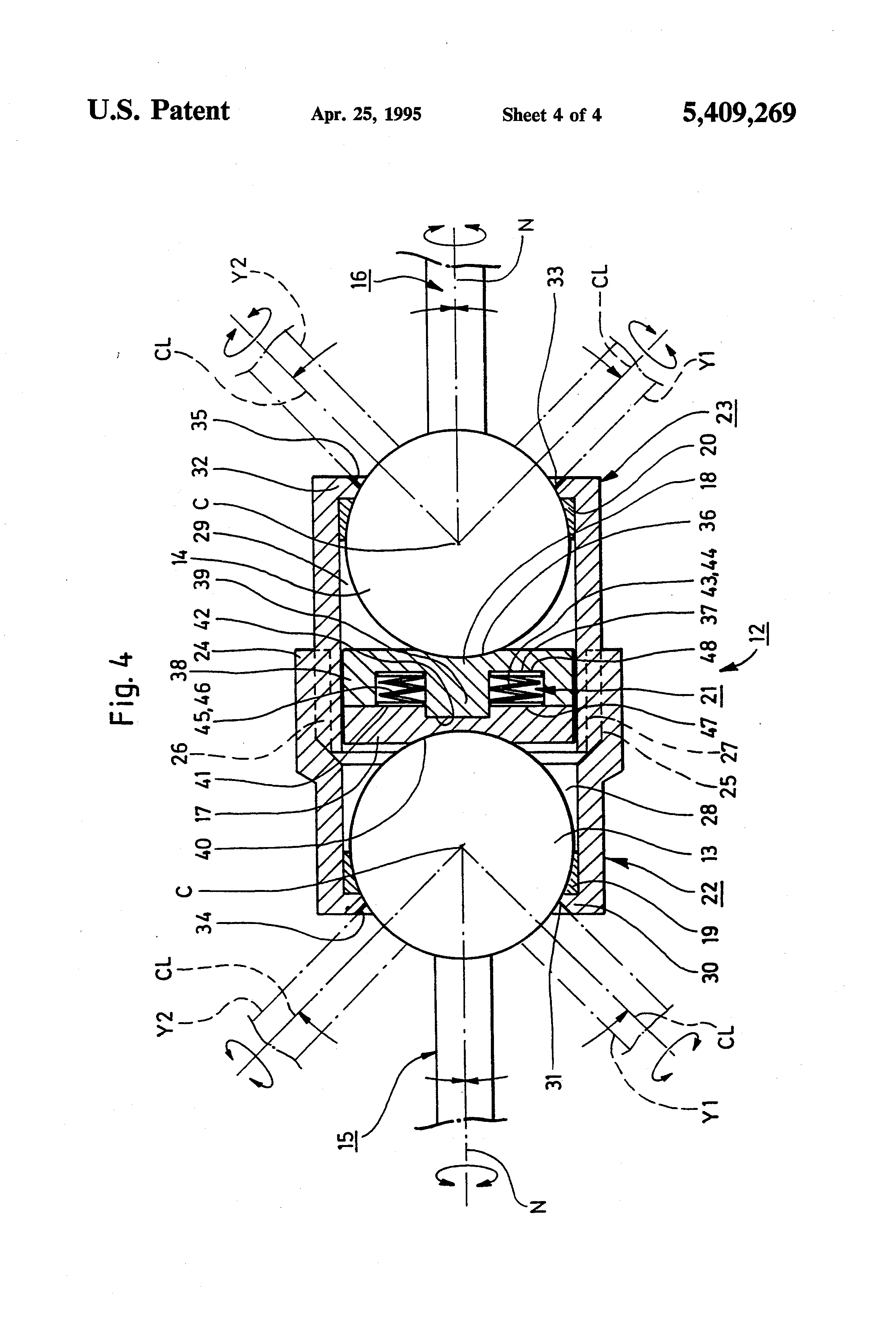 Patent US5409269 Ball joint mechanism Google Patents