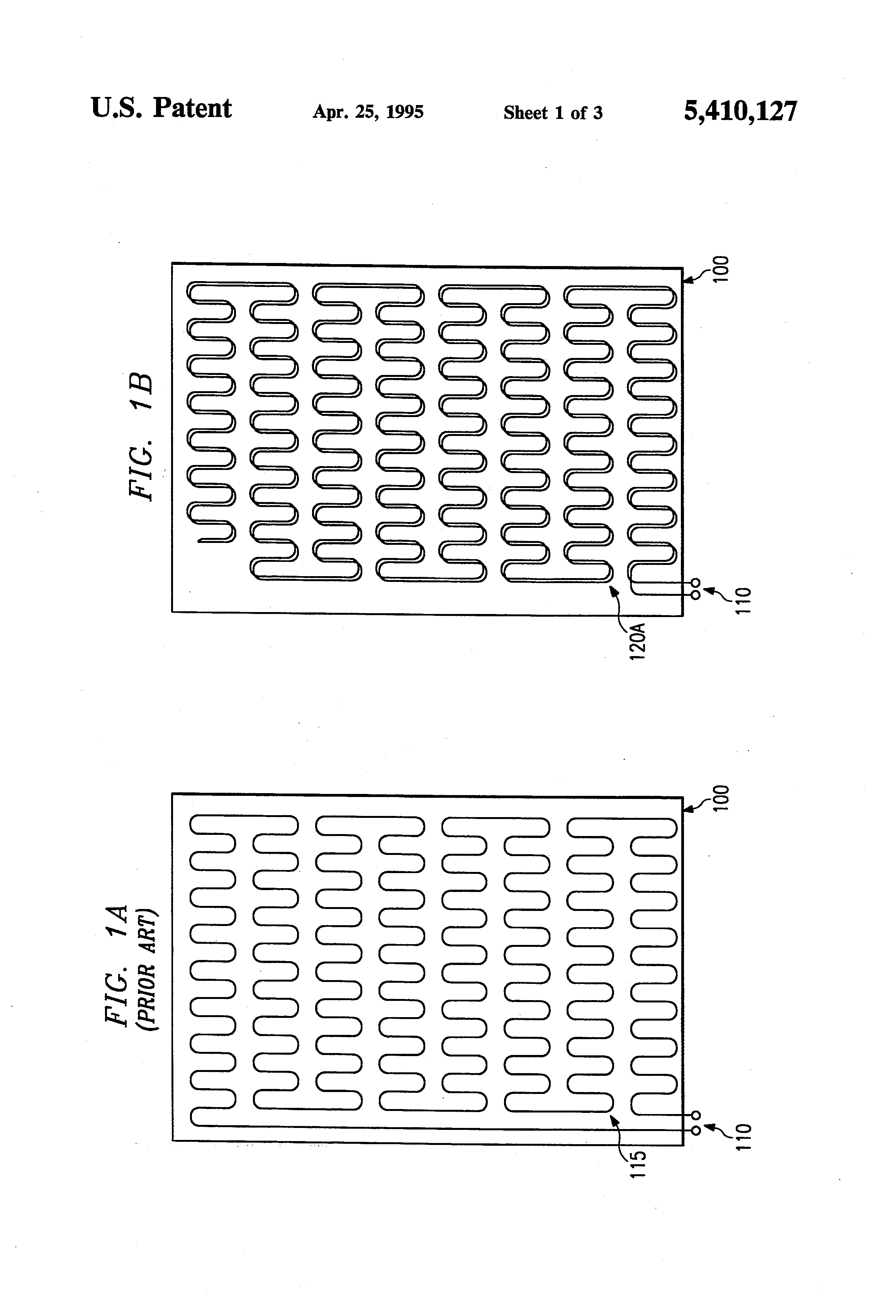Patent Us5410127 - Electric Blanket System With Reduced Electromagnetic Field