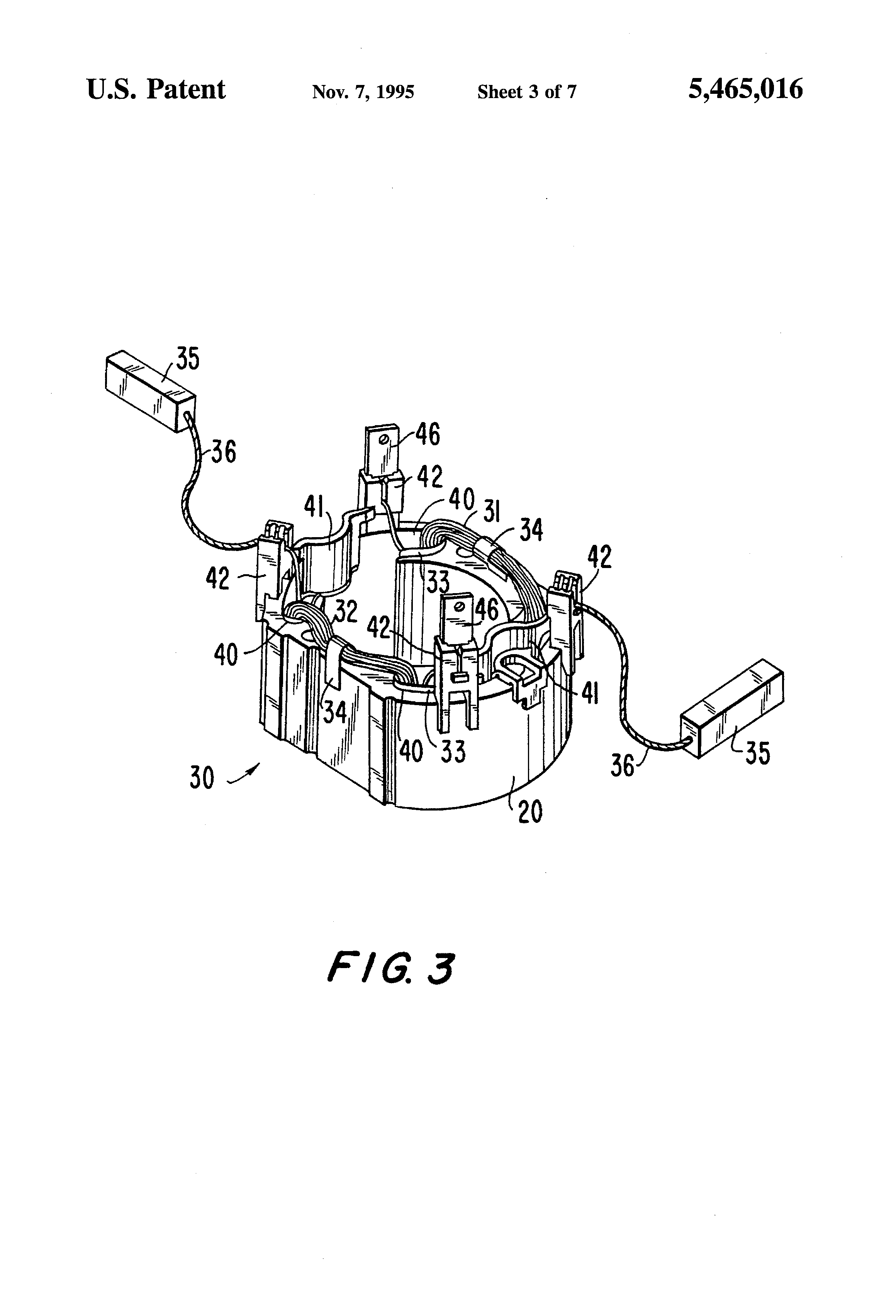 electric motor and brush/shunt assembly therefor