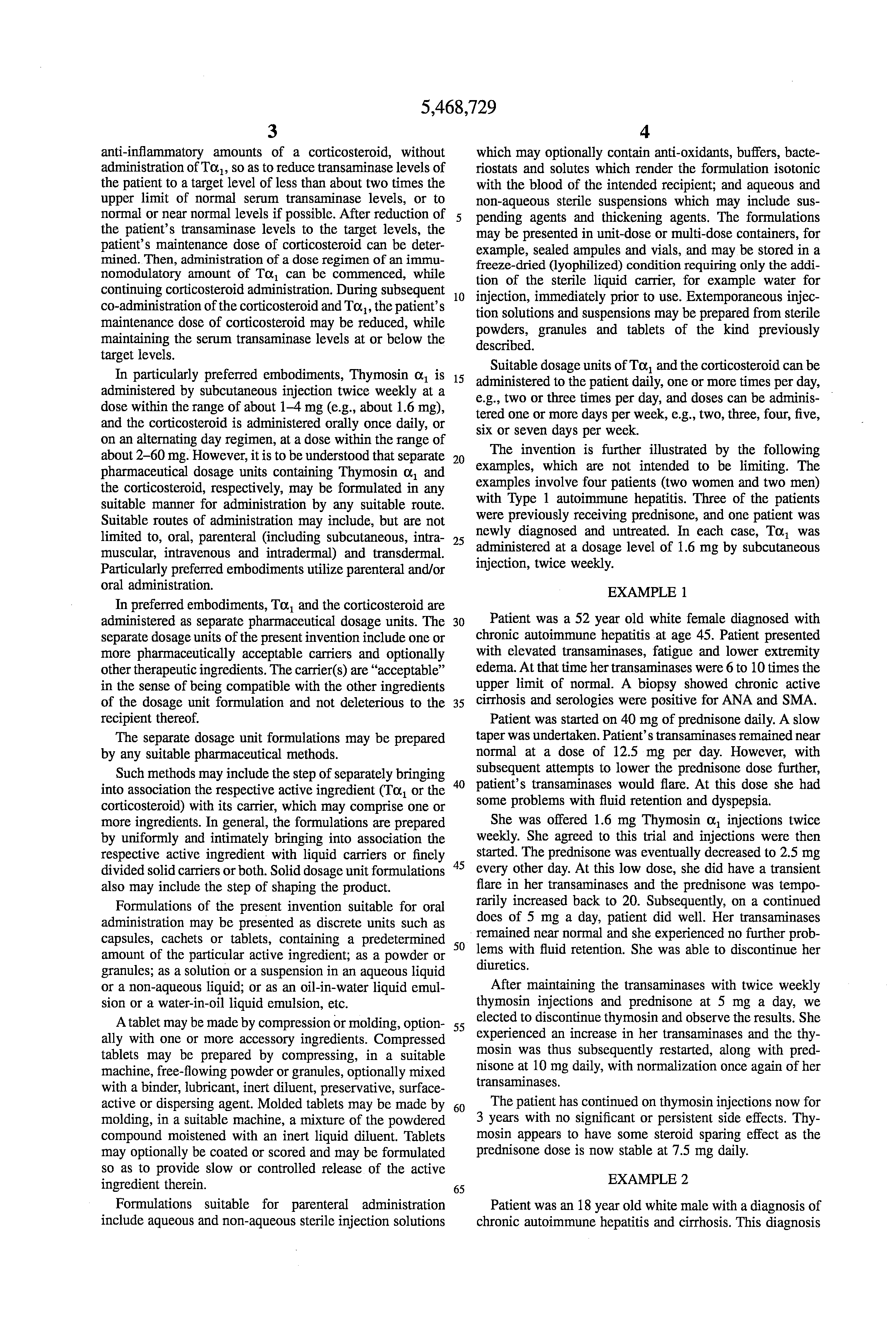 method for treatment of autoimmune hepatitis