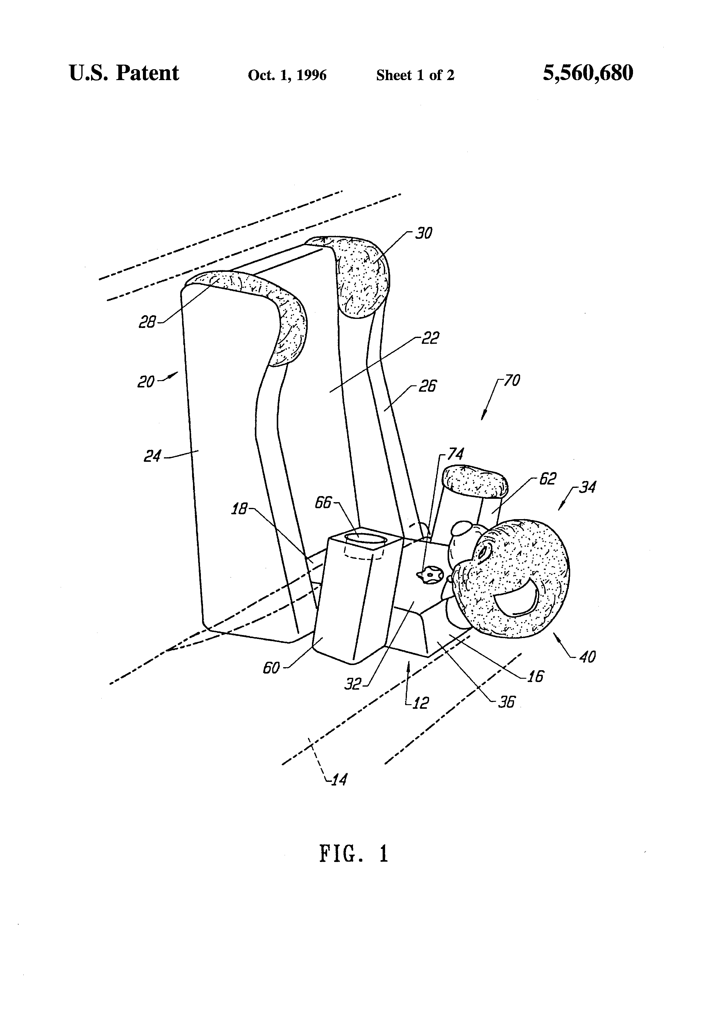 Patent US5560680 Child car seat structure Google Patents