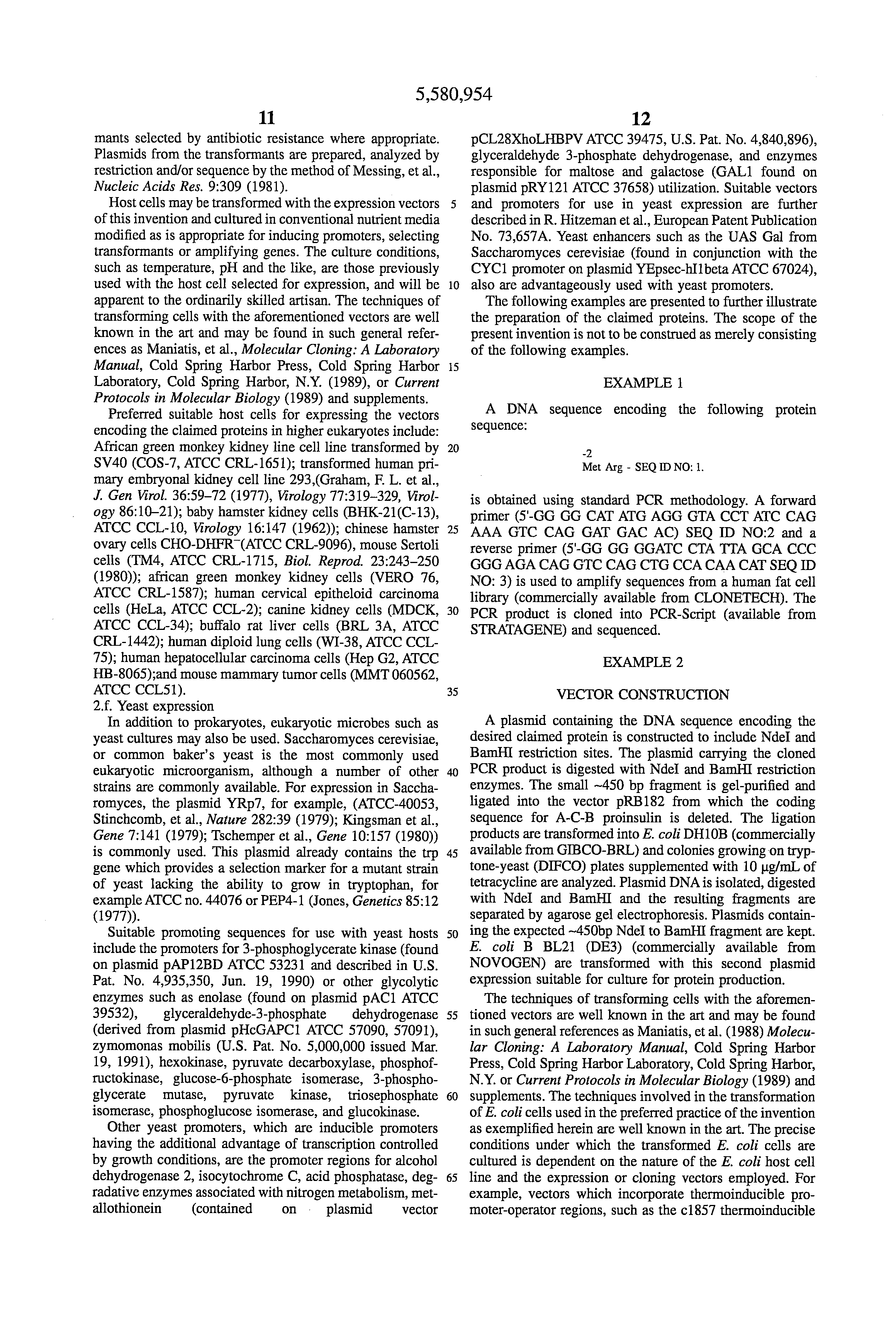 anti-obesity proteins