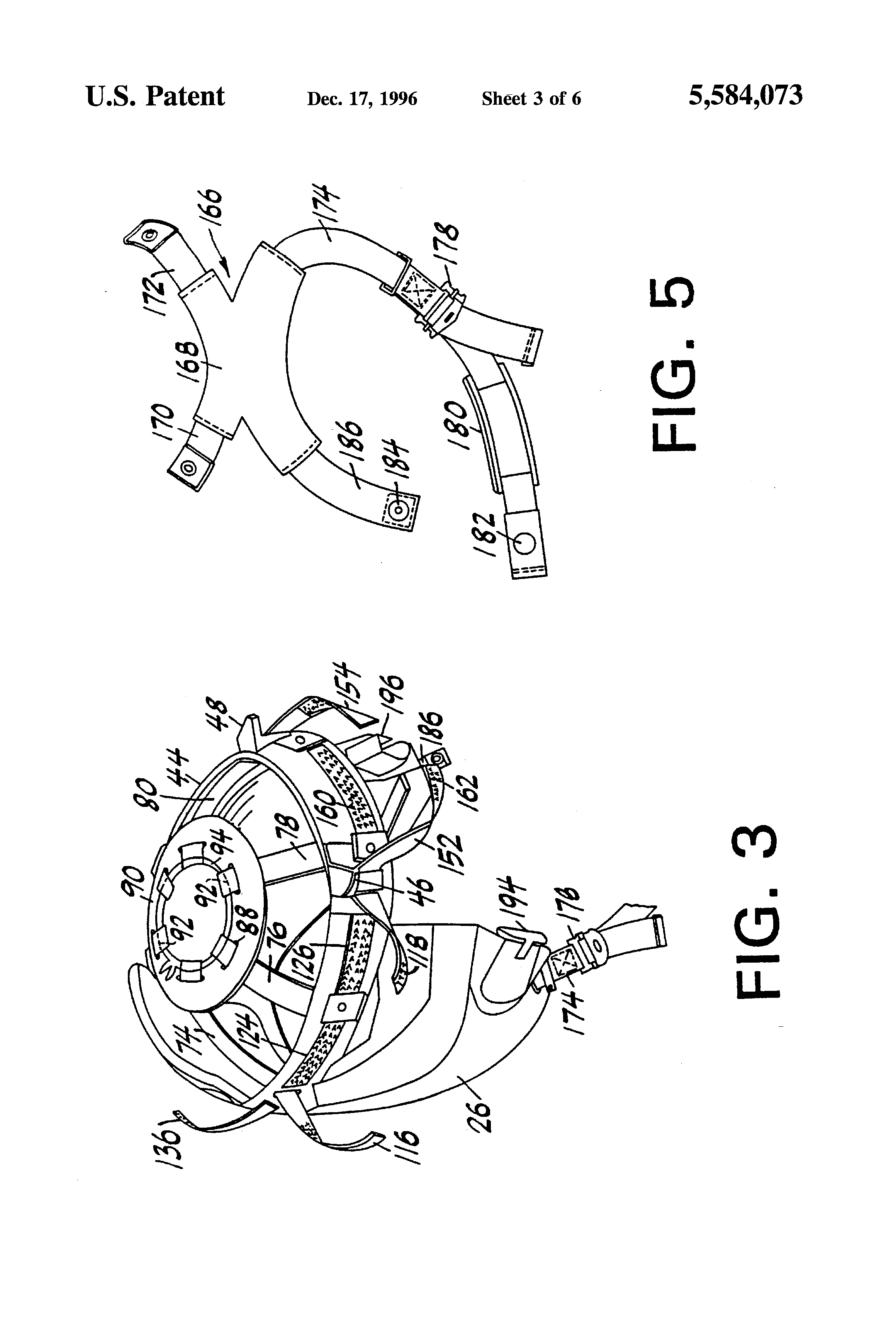 adapted to present visible information to the wearer