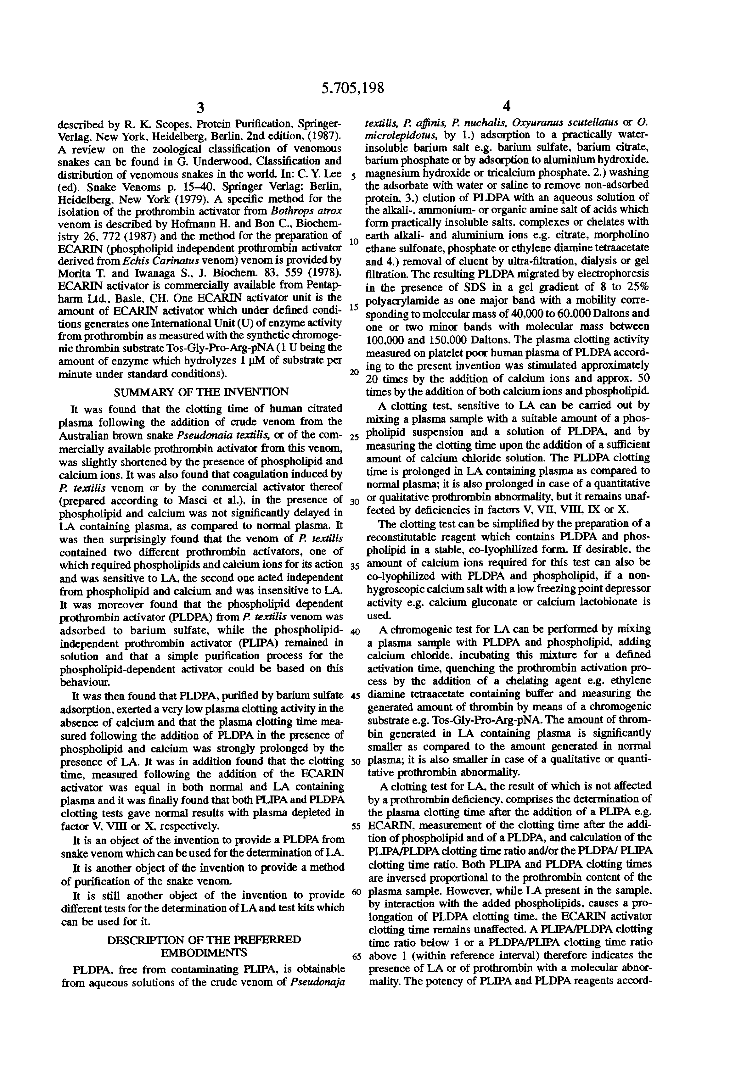 test for lupus anticoagulant