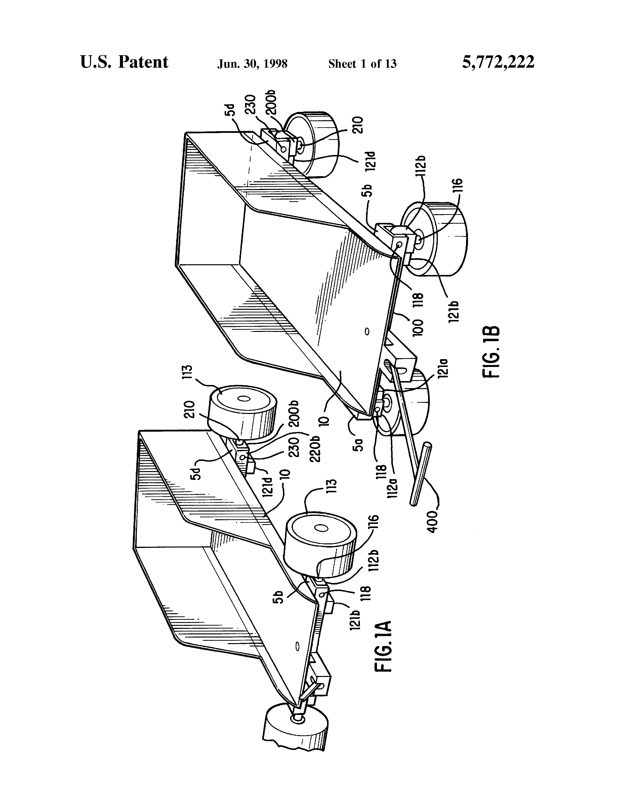 Patent US5772222 - Convertible vehicle - Google Patents