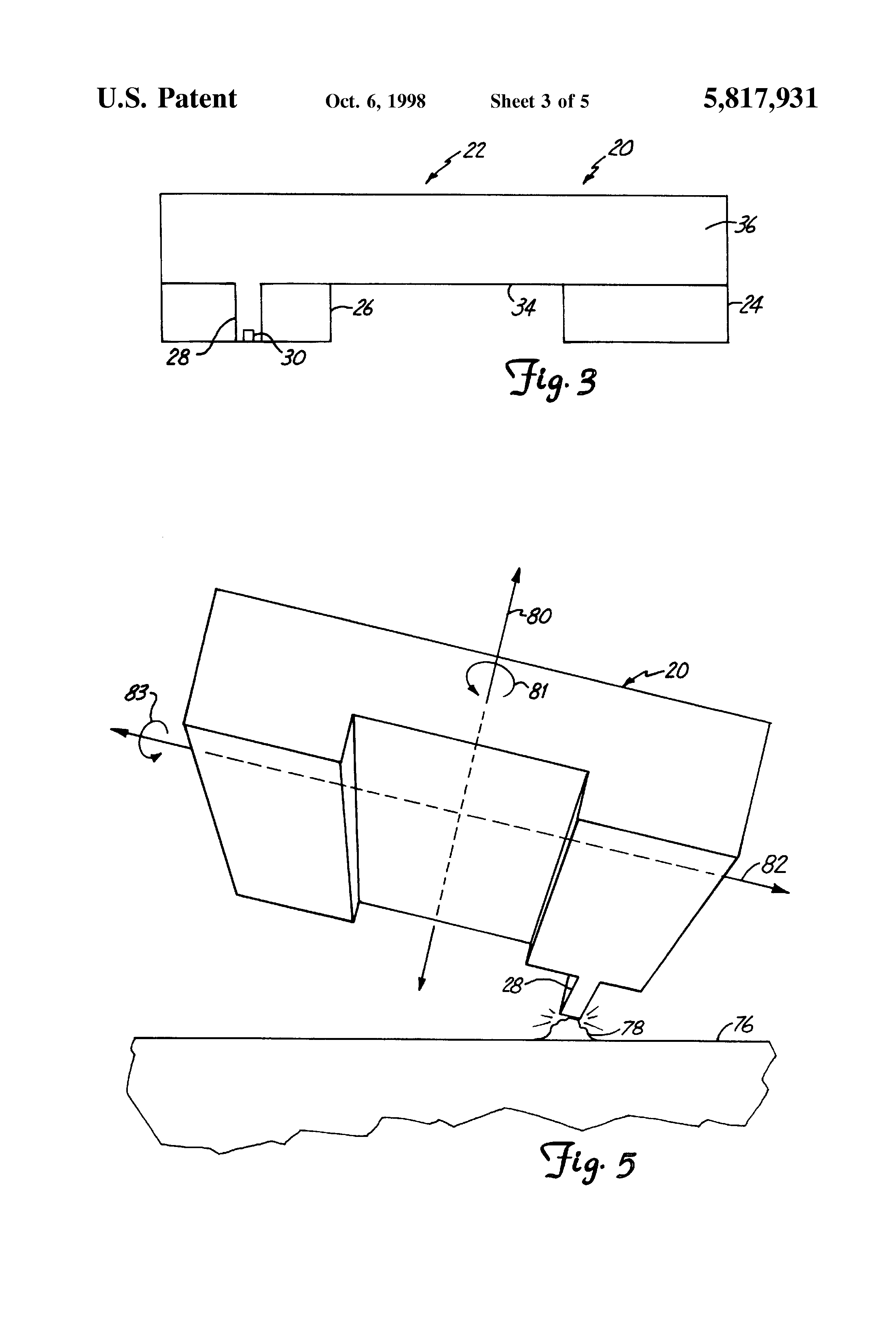glide detect head with predictable asperity contact region