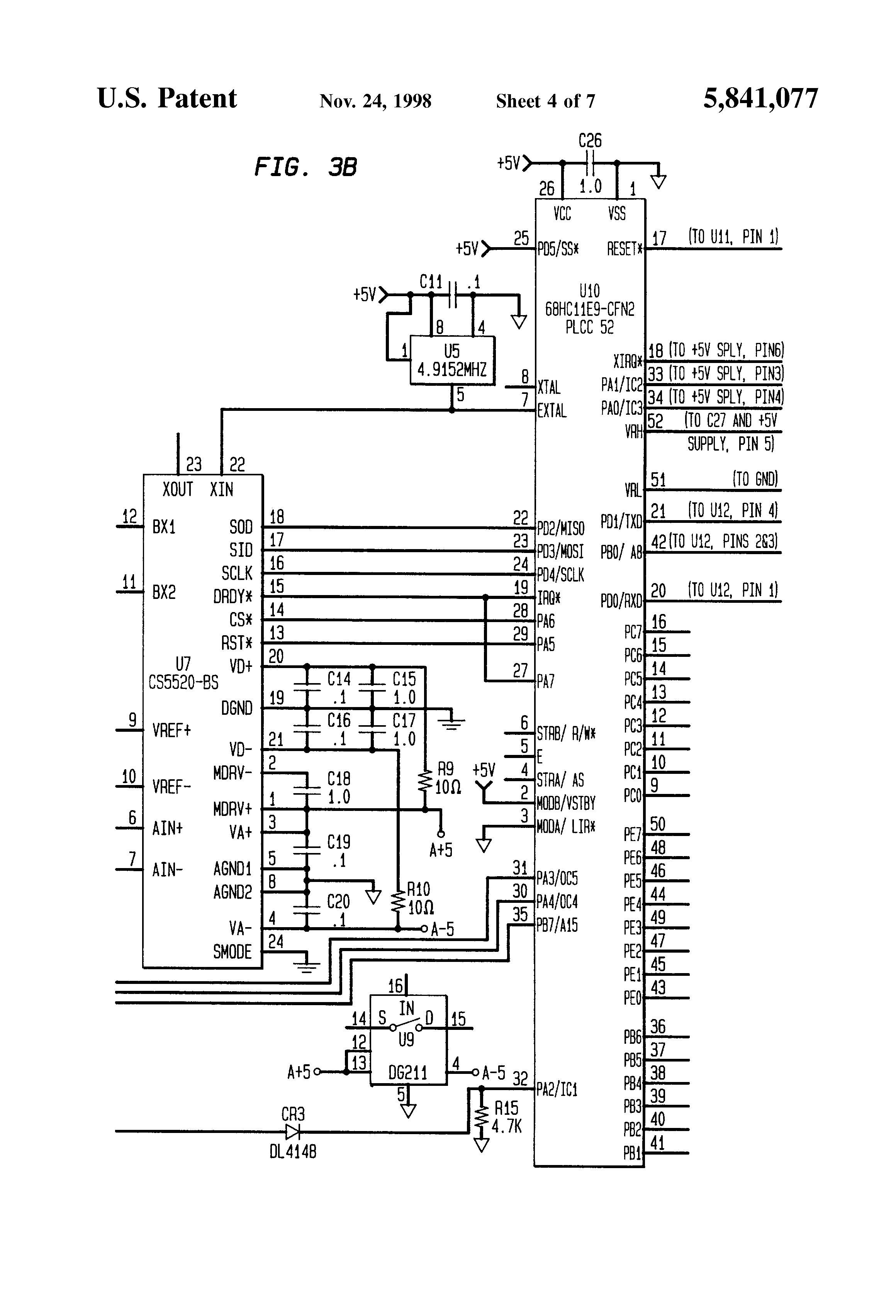 Load cell hookup