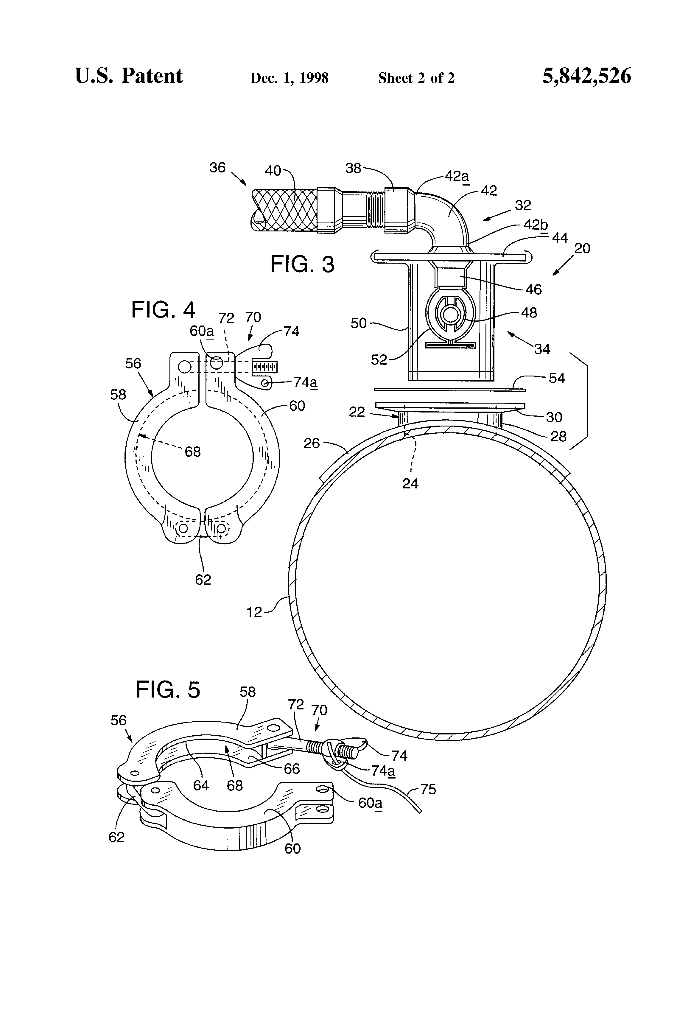 Patent US5842526 Sprinkler head mounting system Google Patents