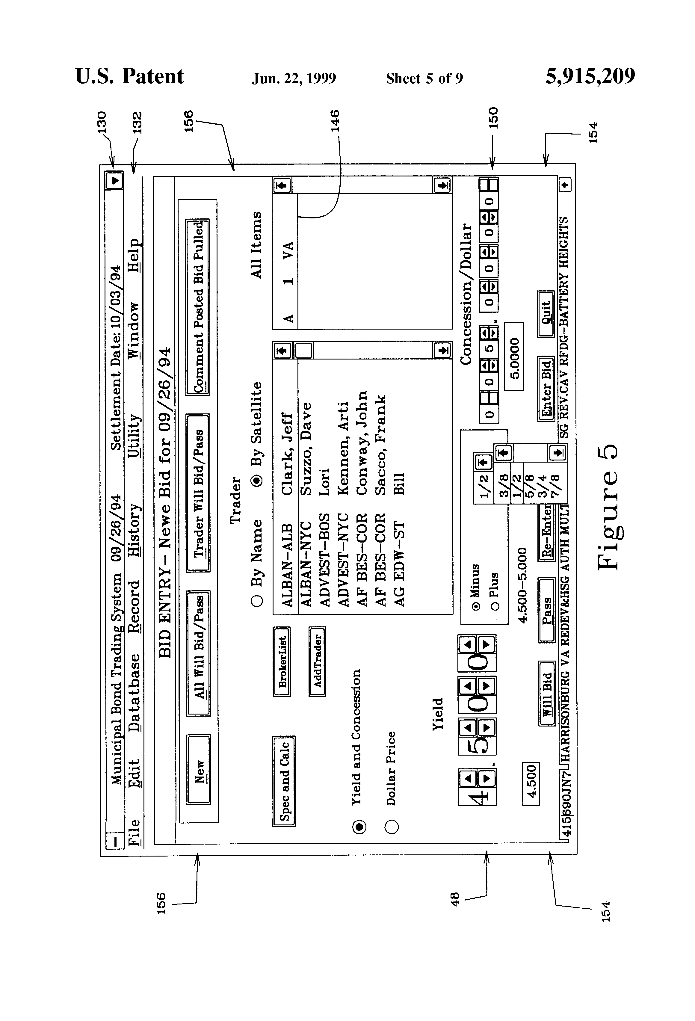 Ruggiero bond trading system