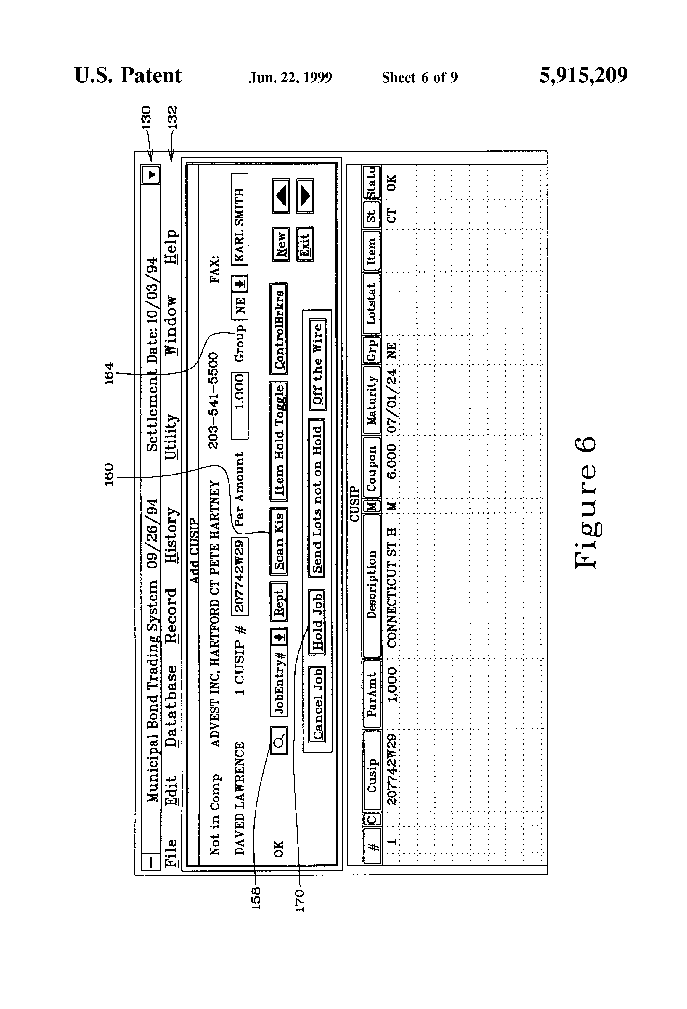 Bond trading system