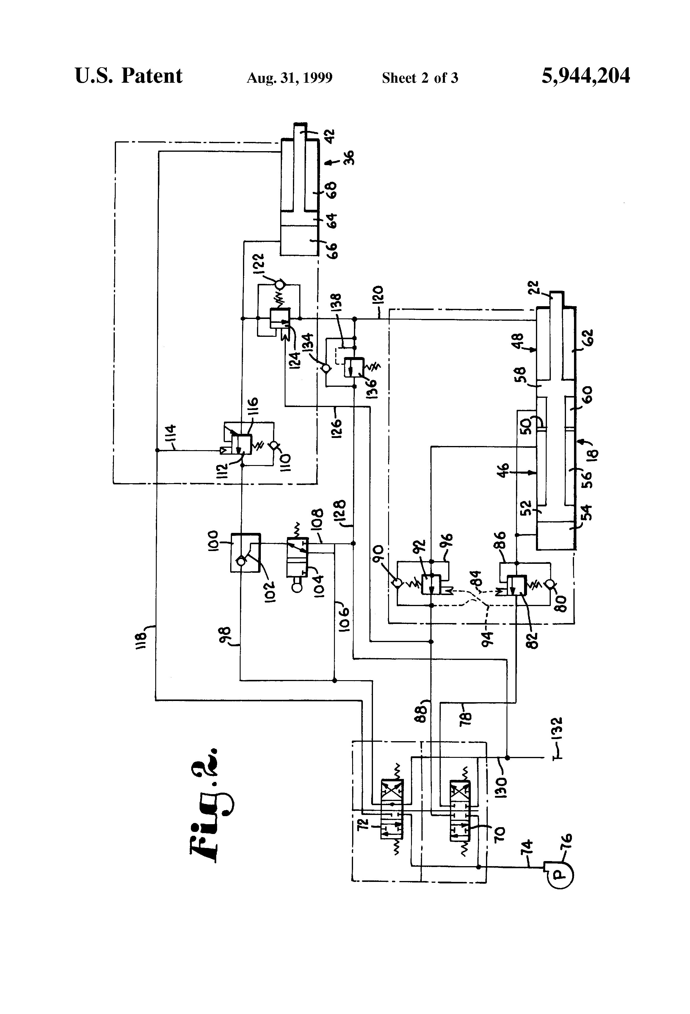 Patent US5944204 - Hydraulic boom compensation system for aerial