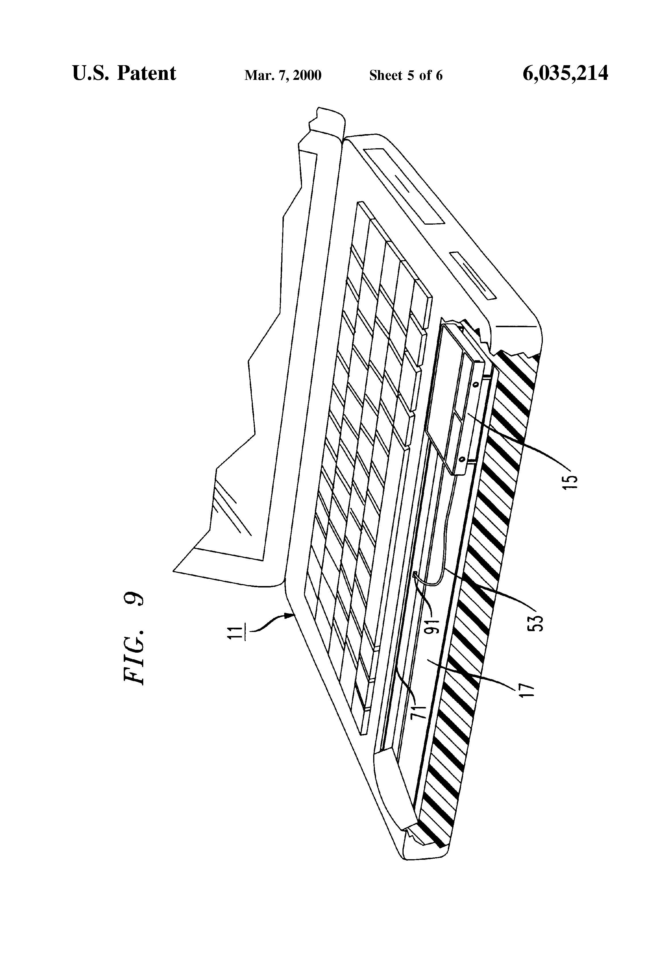 Patent US6035214 Laptop Computer With Integrated Telephone Google