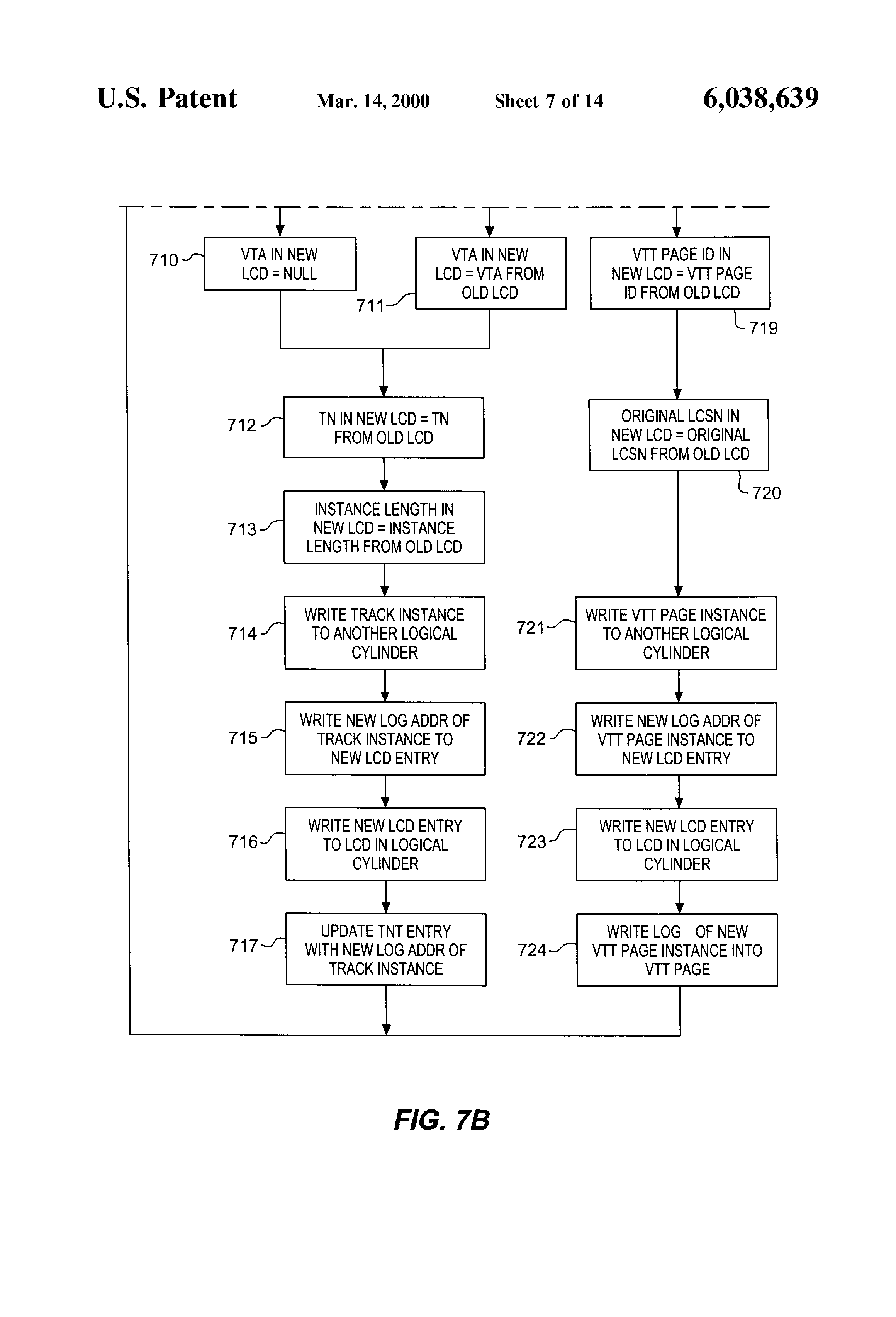 Patent US6038639 Data file storage management system for snapshot