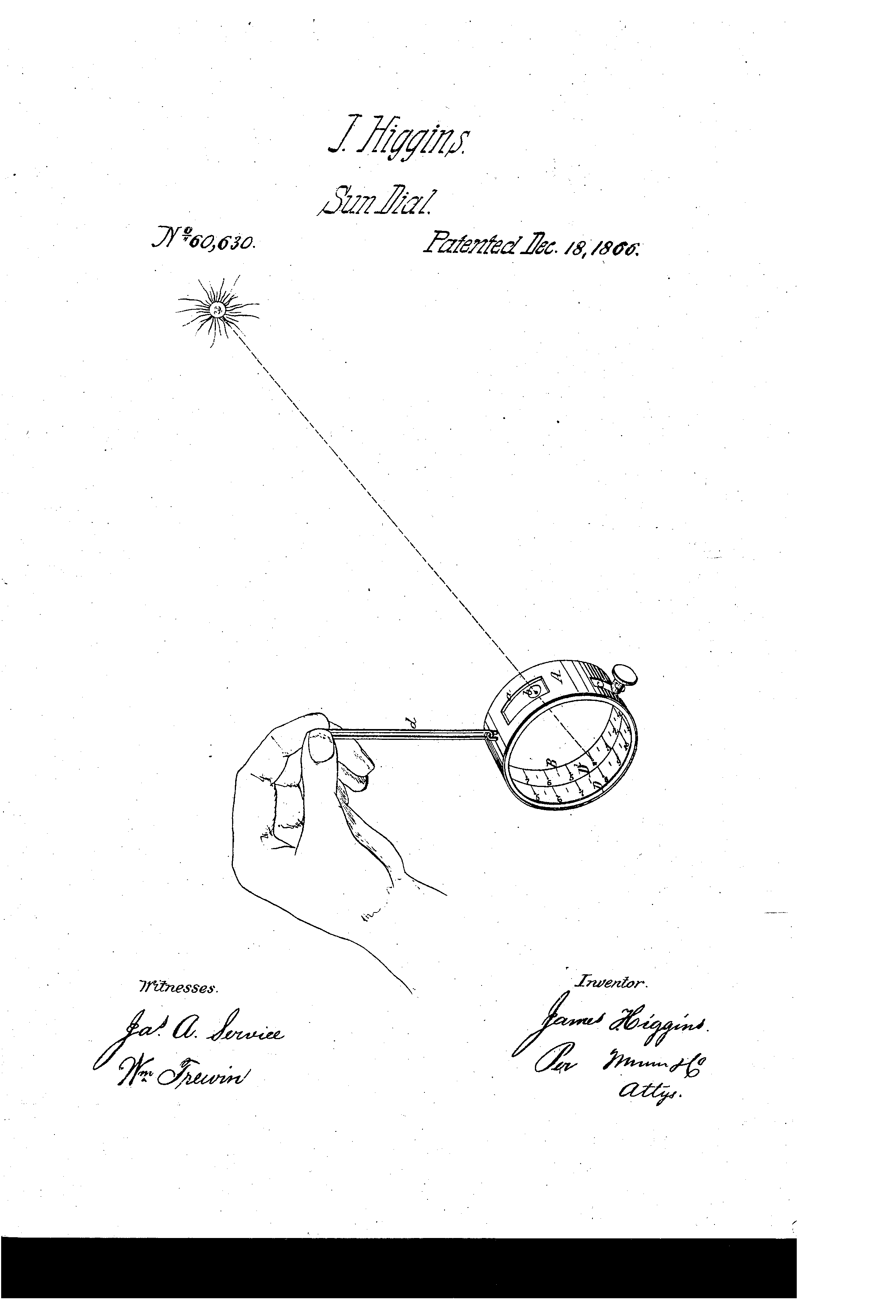 Sun Dial Portable