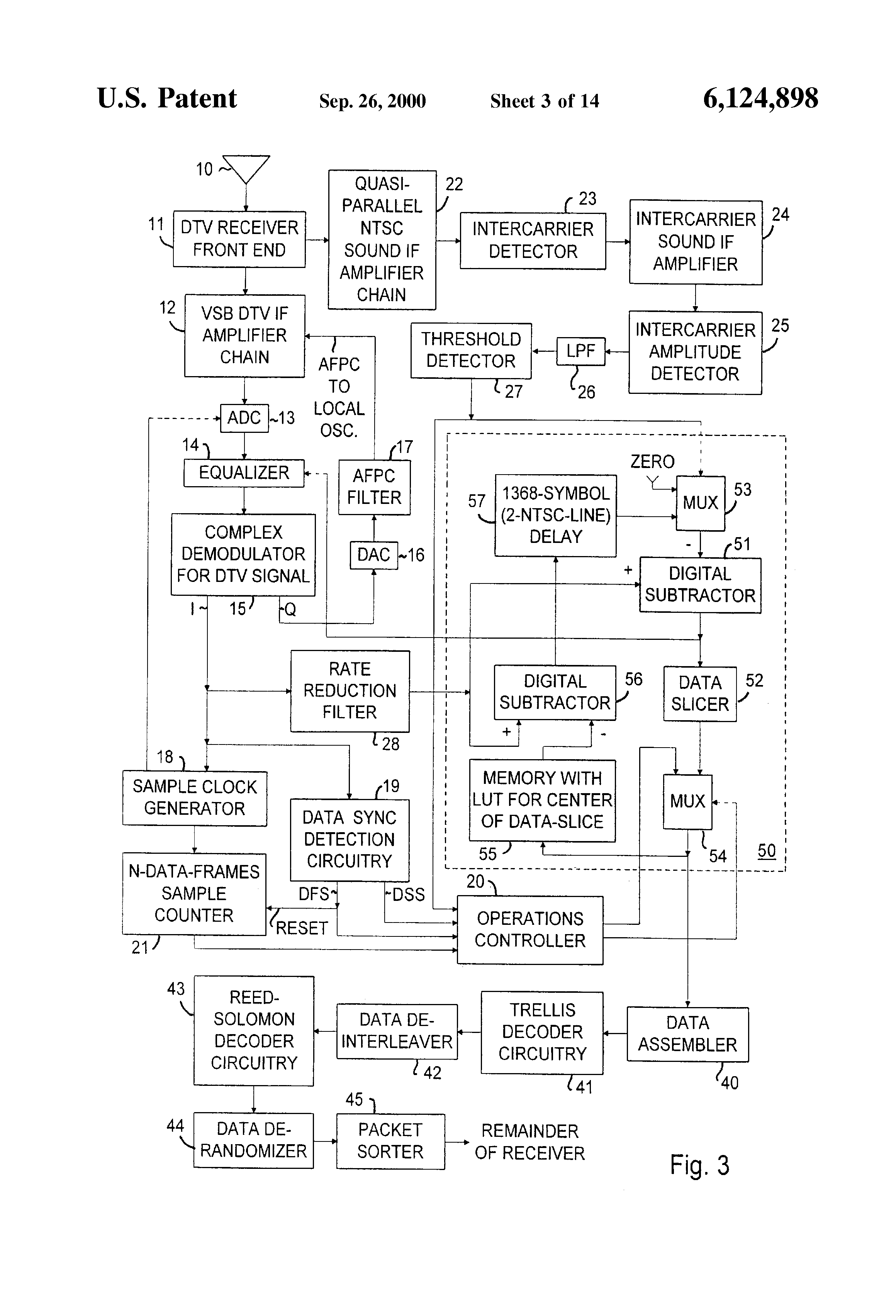 block diagram ntsc tv system block diagram ntsc tv system wiring ø¨ø±ø§ø¡ø© ø§ù„ø§ø®øªø±ø§ø¹ us6124898 digital television receiver with block diagram ntsc tv system block diagram ntsc tv system
