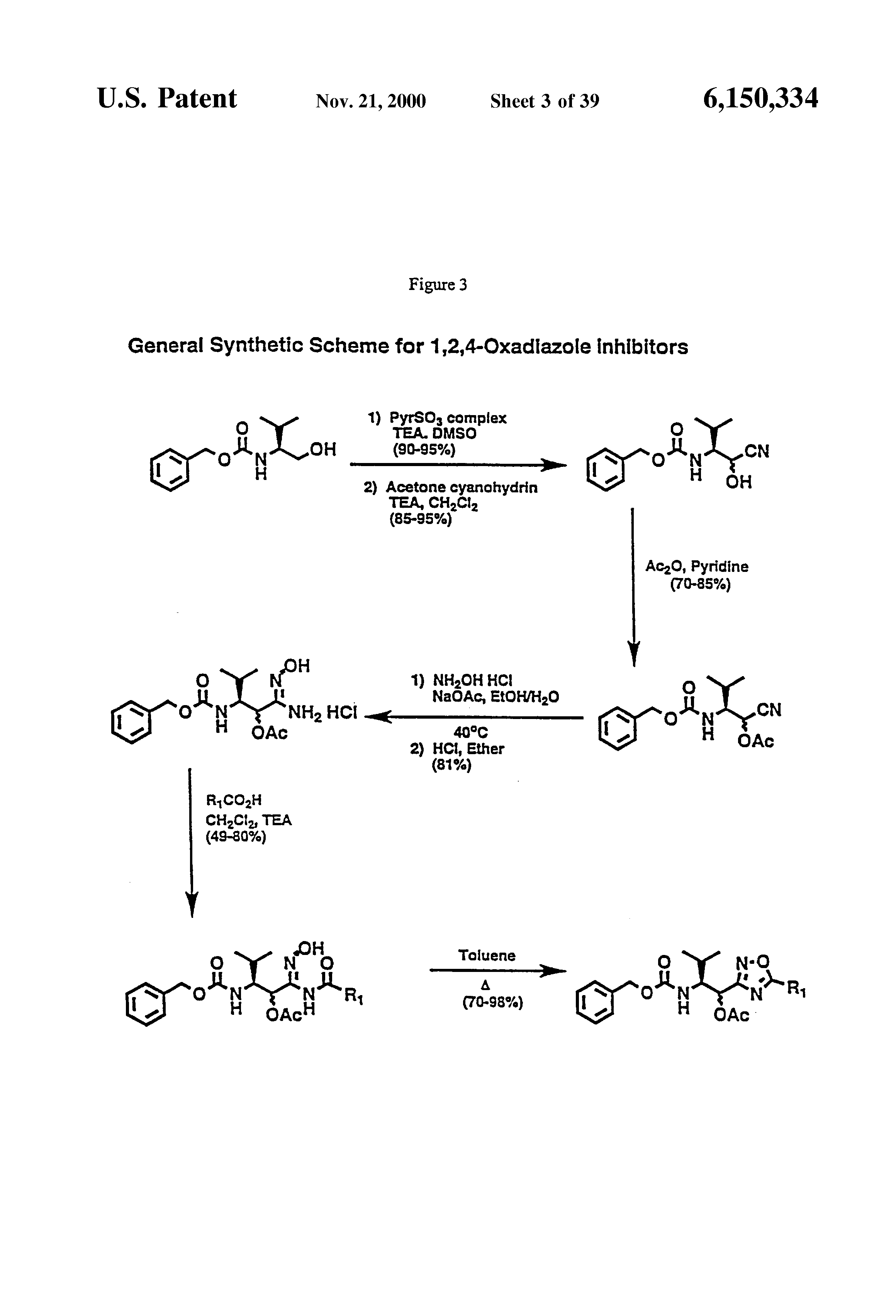 serine protease inhibitors-tripeptoid analogs
