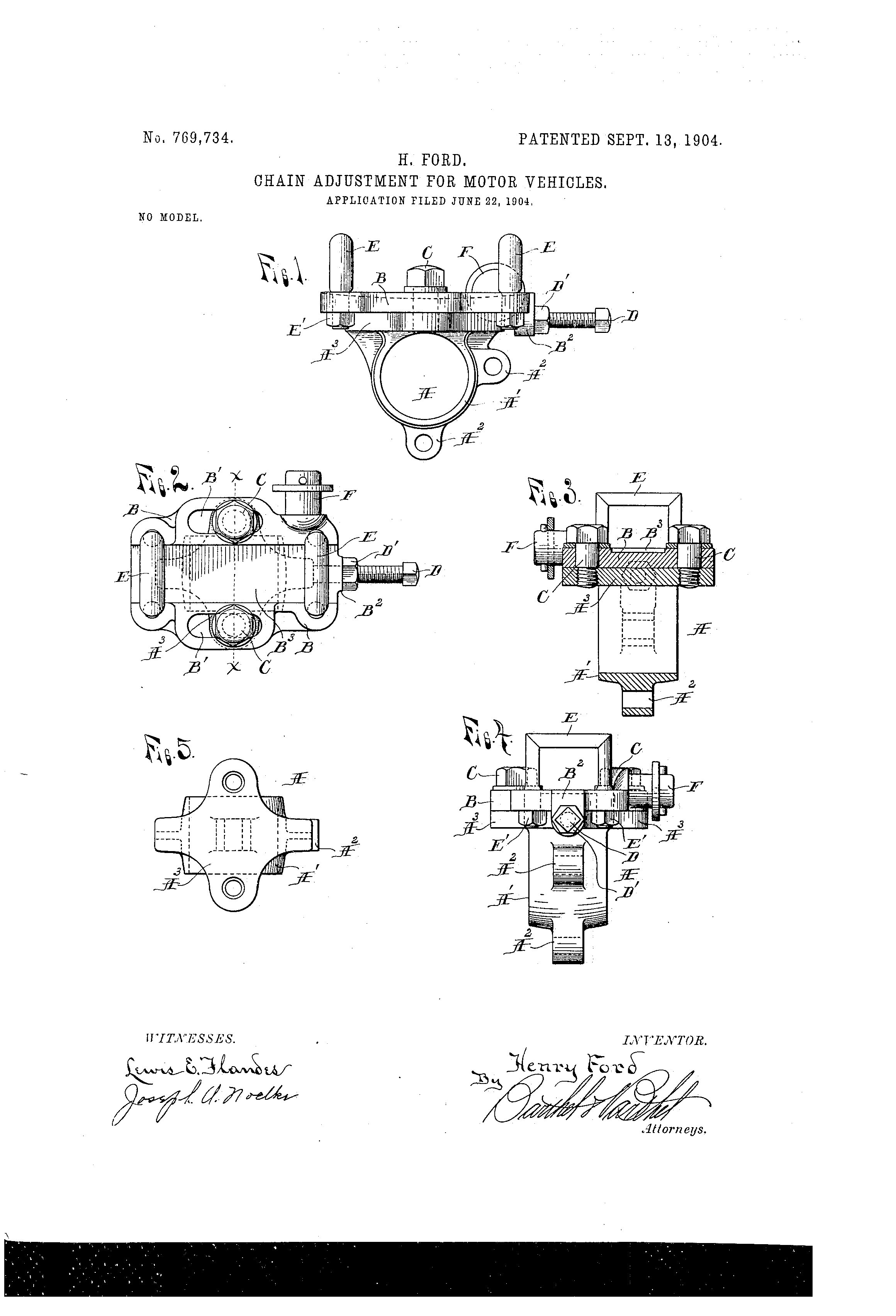 Henry Ford Random Patents #7