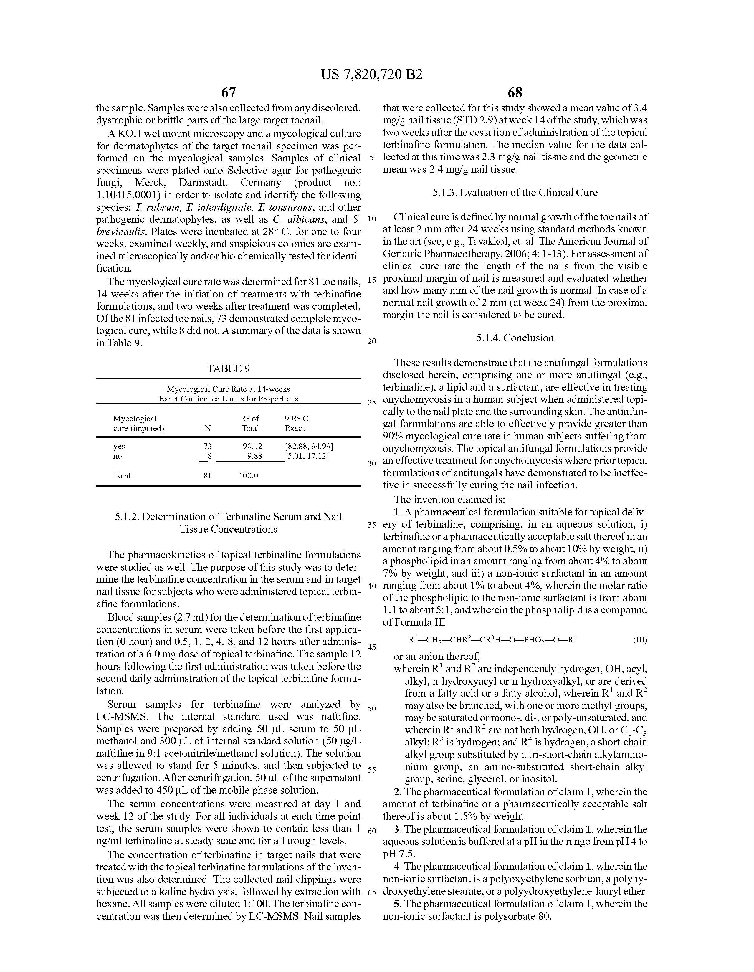 Terbinafine Topical Solution