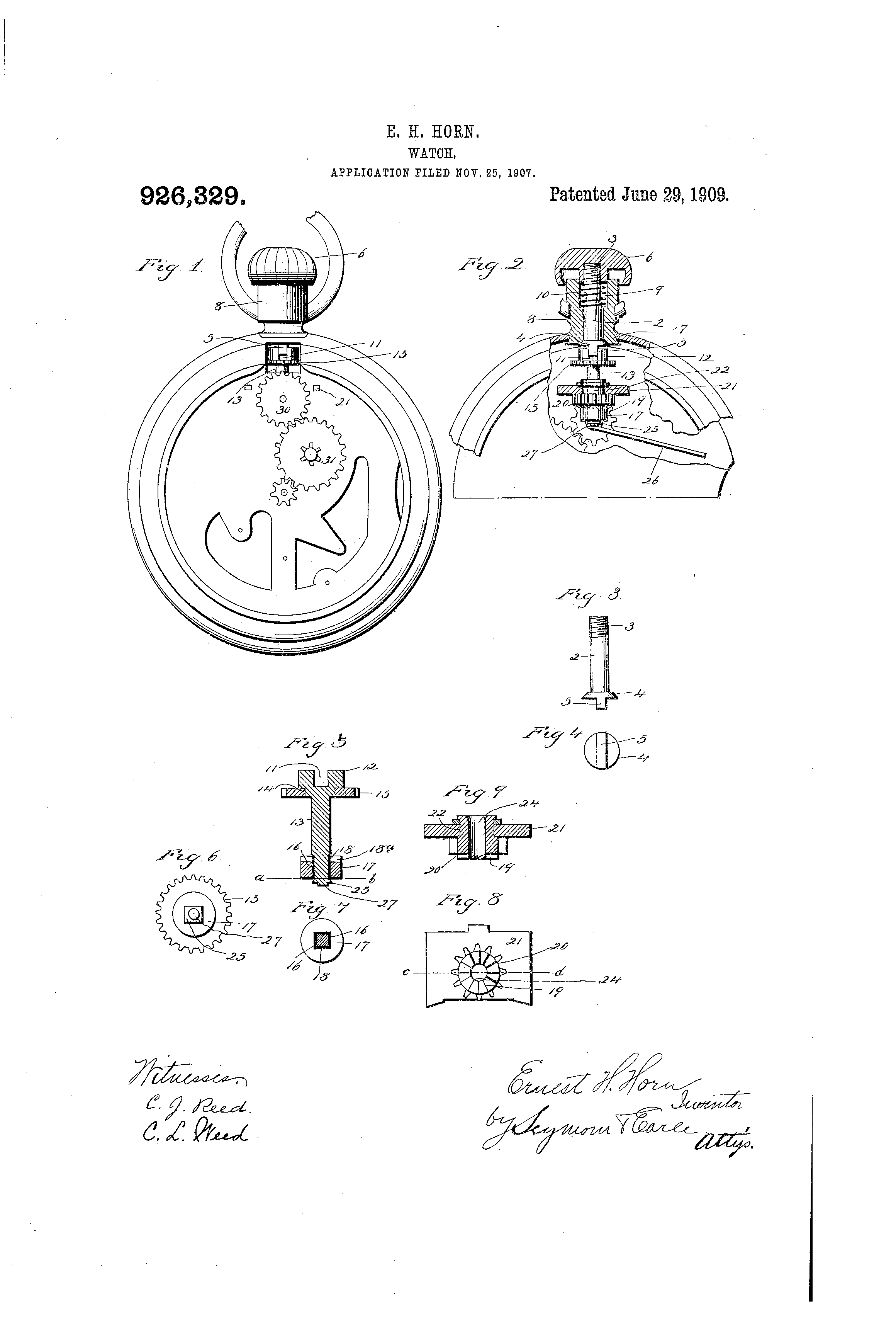 Watch Stem Wind & Set