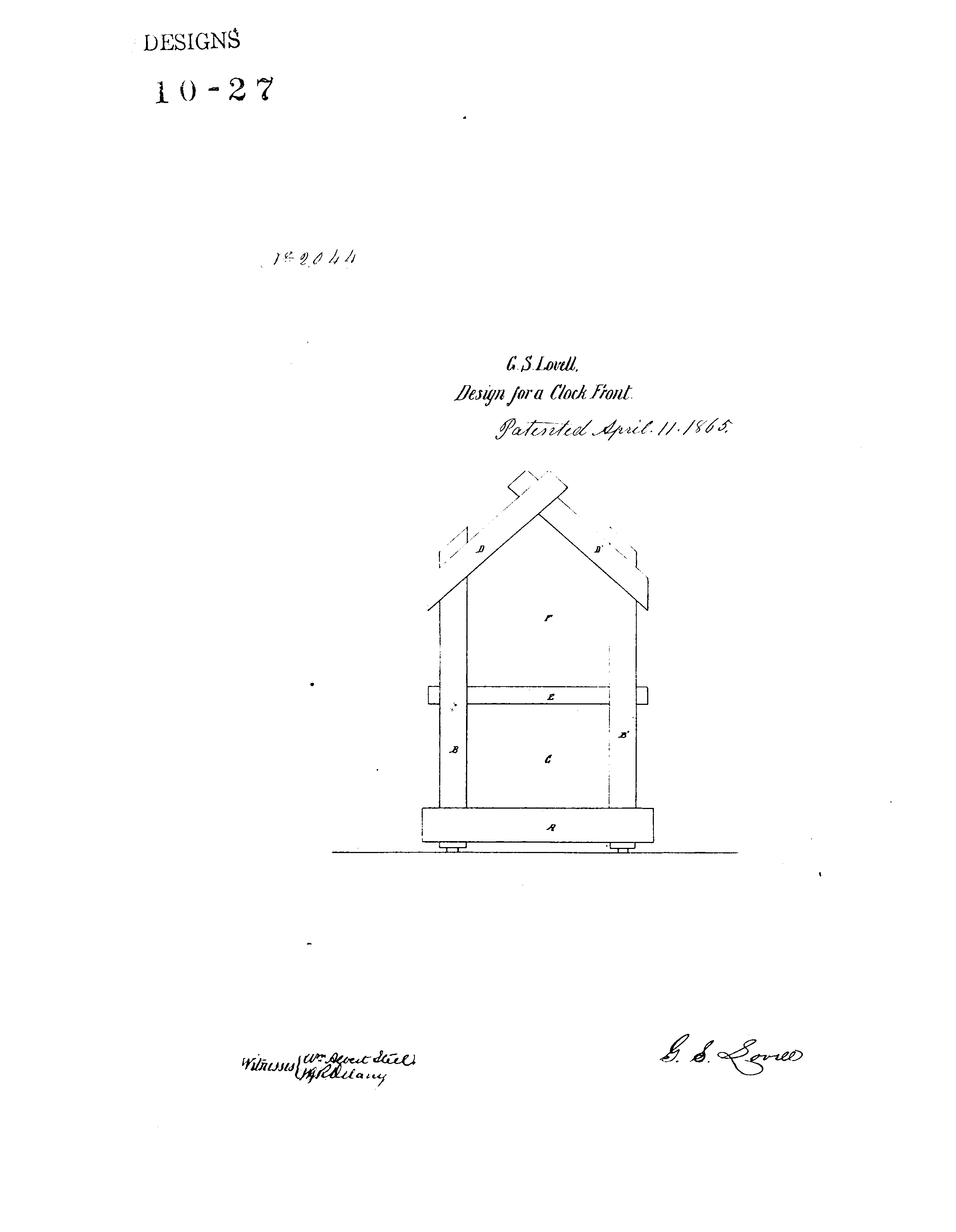 Clock Front
